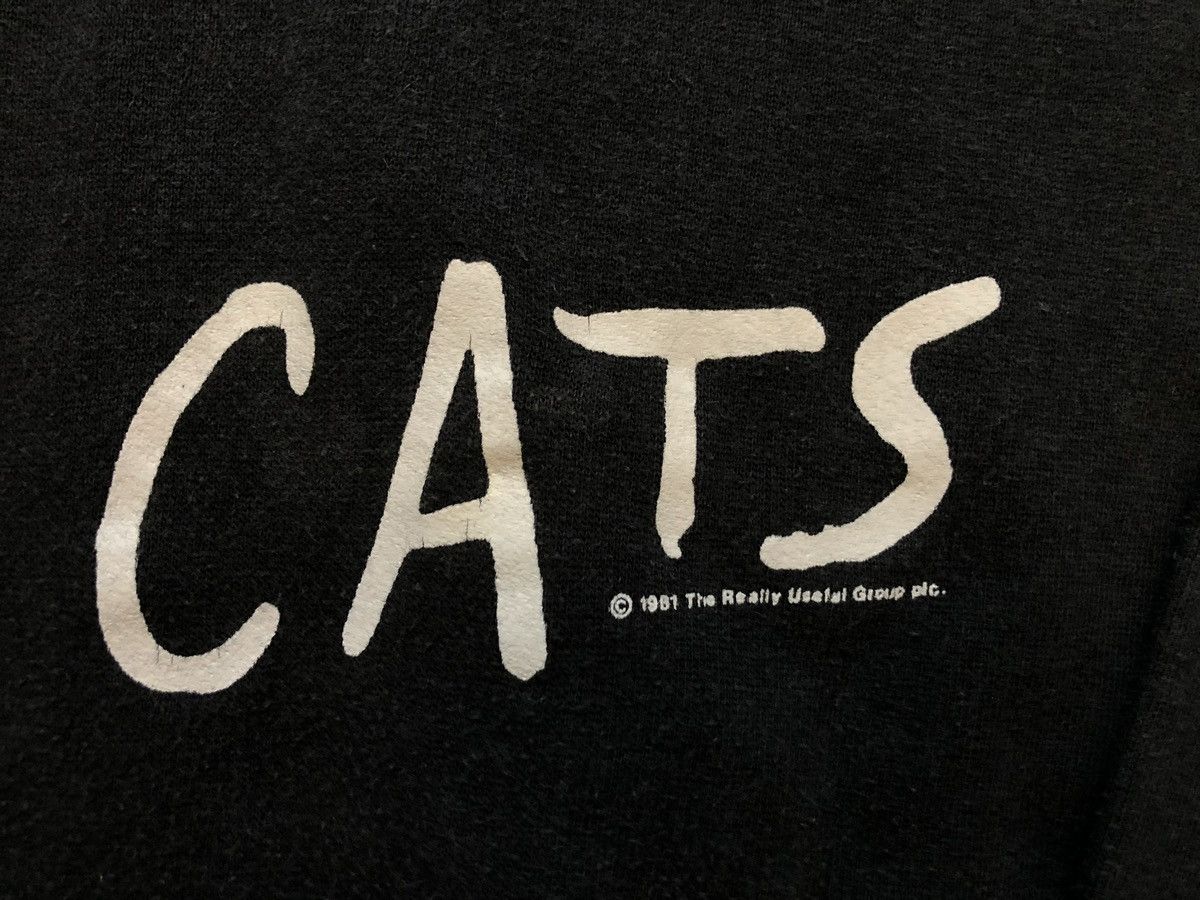 Vintage Sweatshirt Cats Vintage 1981 Rok 80’s Rare Size US M / EU 48-50 / 2 - 2 Thumbnail