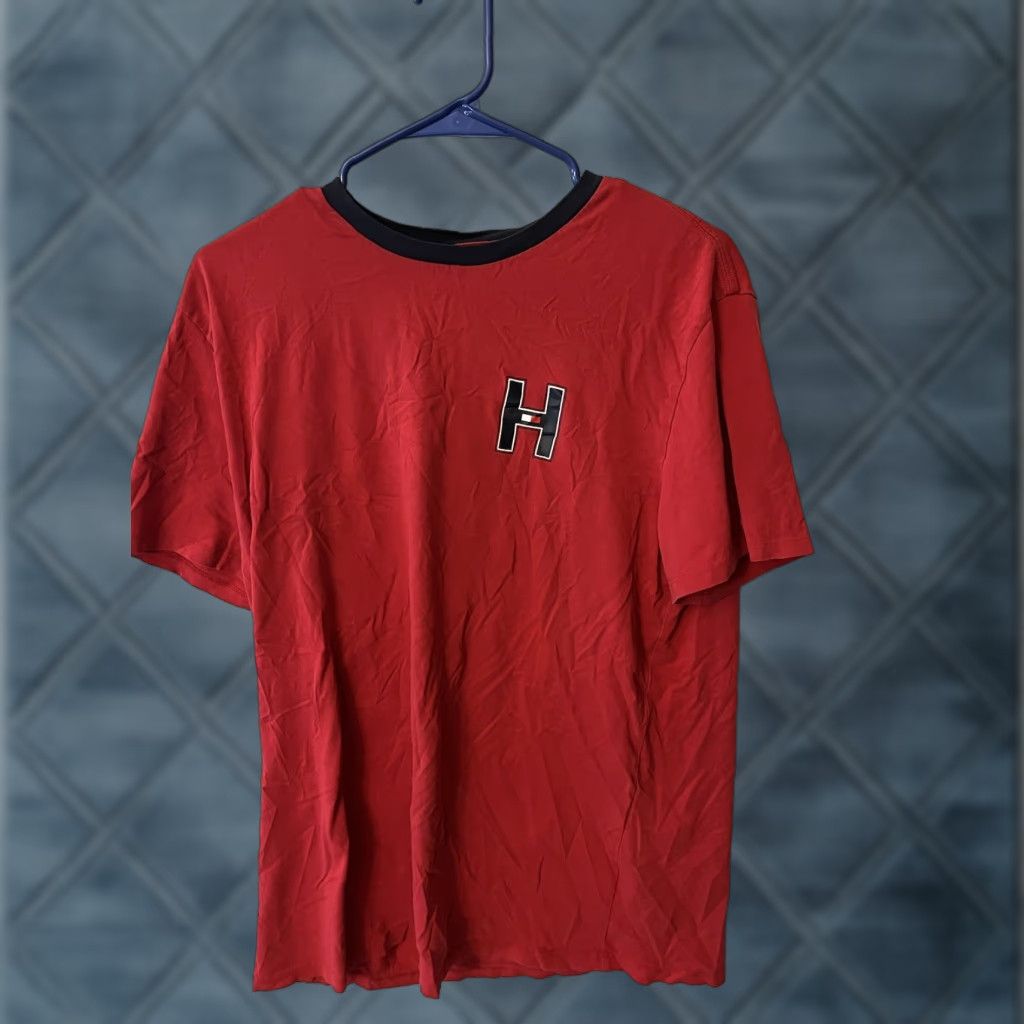 Tommy Hilfiger Tommy Hilfiger Mens T-Shirt Short Sleeve Crew Neck Red Graphic Size S Size US S / EU 44-46 / 1 - 1 Thumbnail