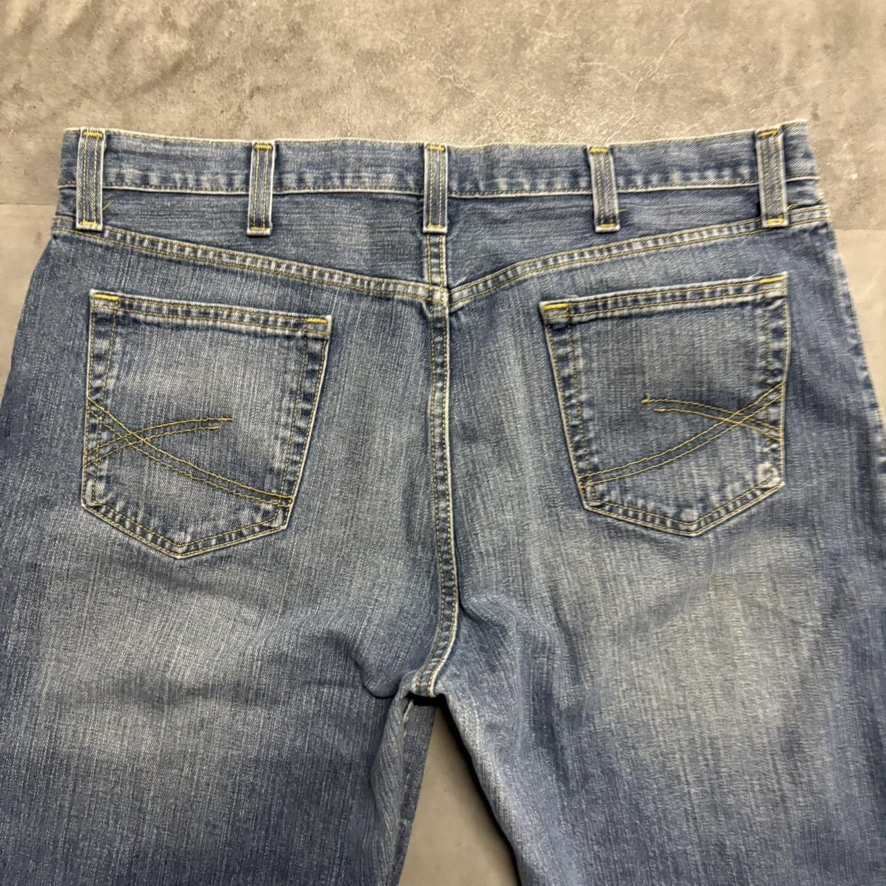 Vintage Crazy Vintage Y2K/2000s Baggy Grunge Wideleg Medium Wash Denim Jeans! Size US 38 / EU 54 - 7 Thumbnail