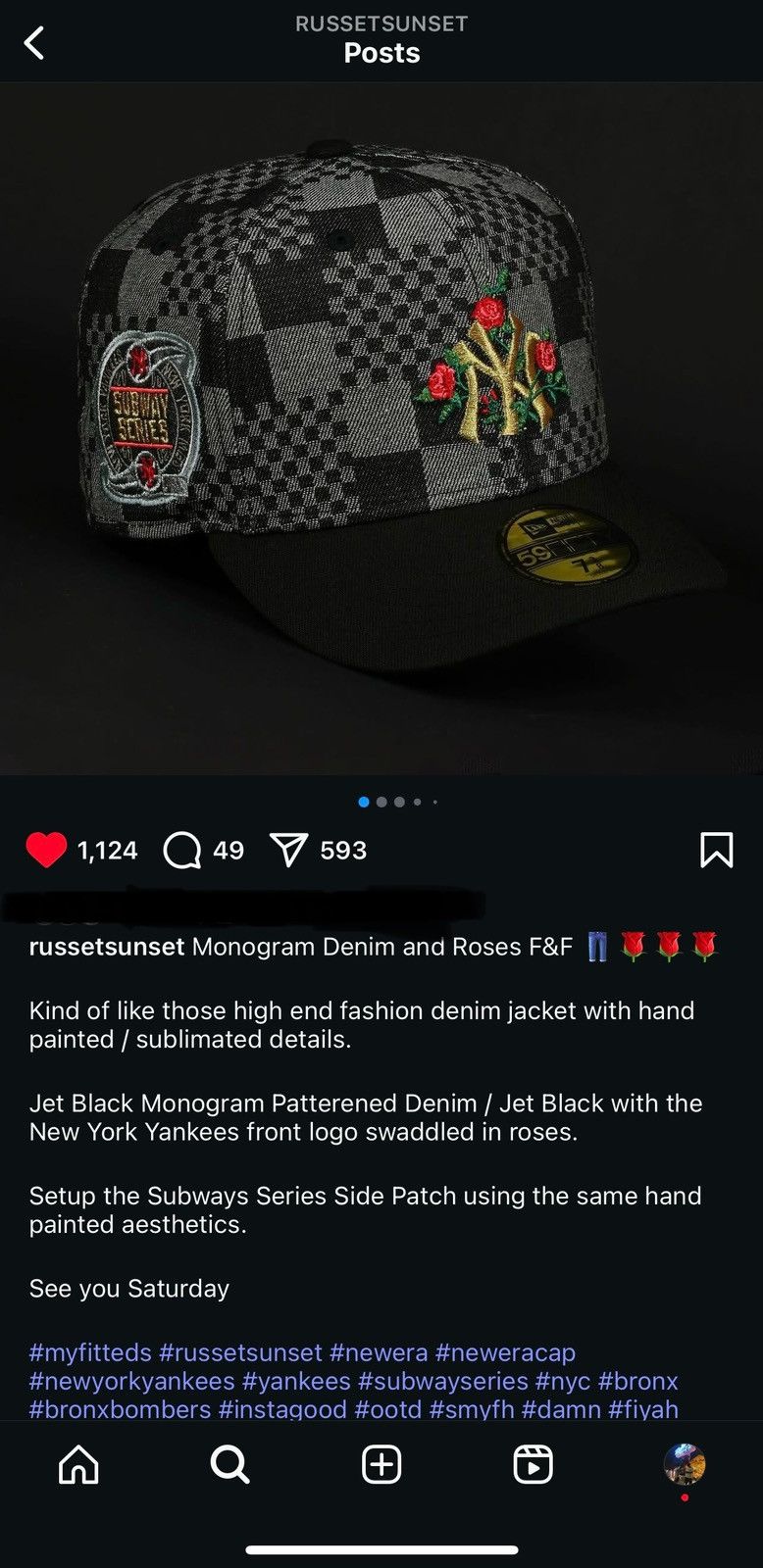 MyFitteds × New Era New York Yankees MyFitteds FnF Size 7 1/4 Size ONE SIZE - 6 Thumbnail