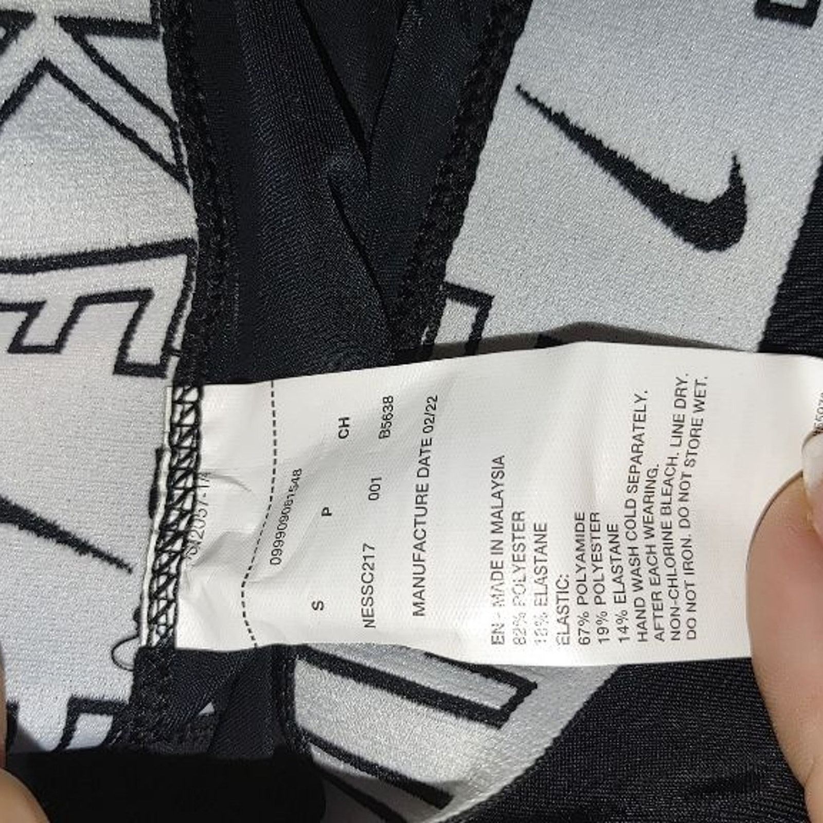 Nike Nike Swim UPF 40+ Leggings Size Small NWT Size 24" / US 00 / IT 34 - 5 Thumbnail