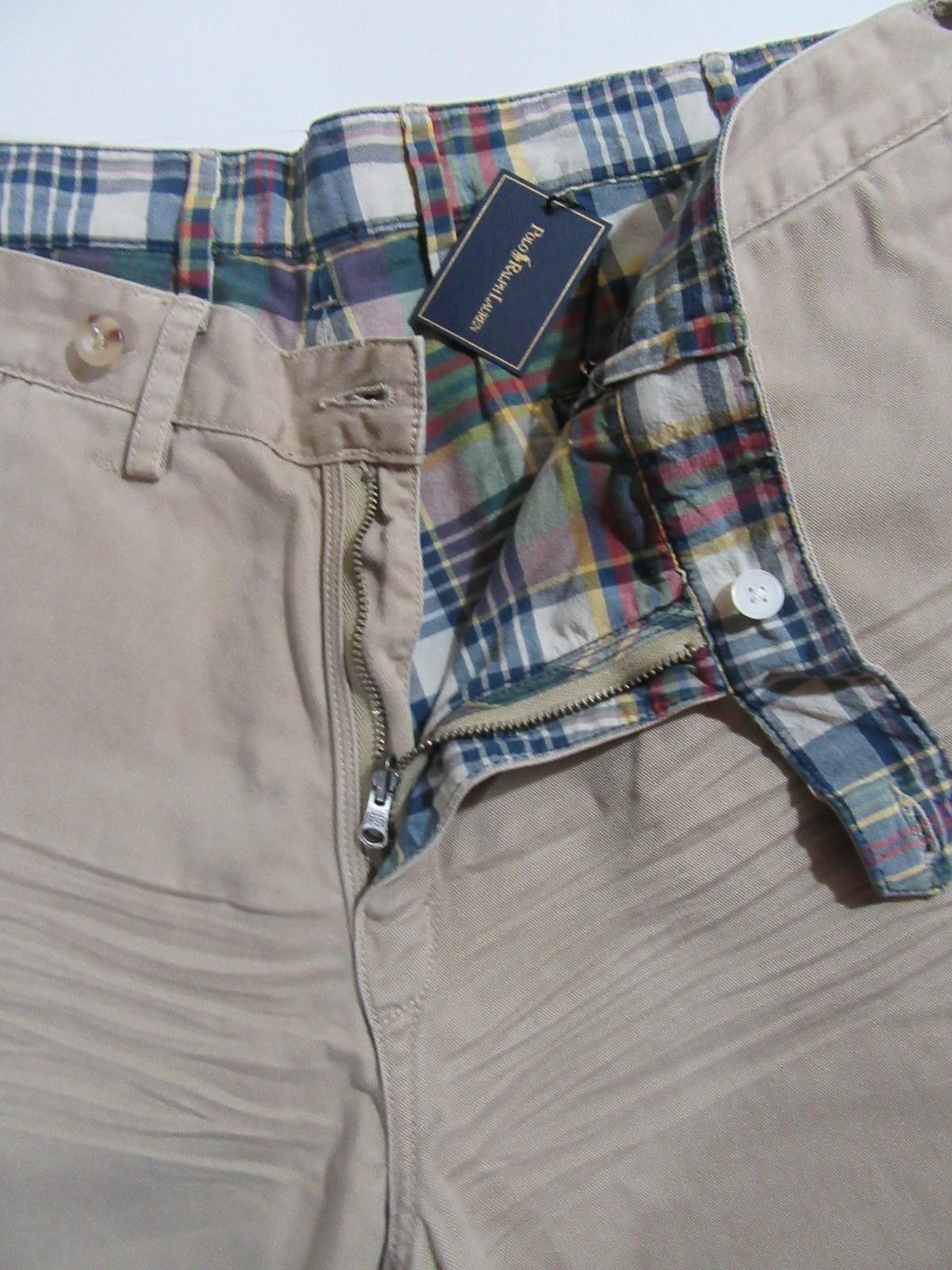 Polo Ralph Lauren Polo Ralph Lauren Mens Reversible Cotton Shorts Plaid Size US 38 / EU 54 - 6 Thumbnail
