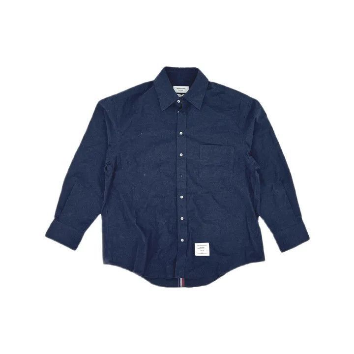 Thom Browne Thom Browne Oversized Long Sleeve Shirt -2507 Size US S / EU 44-46 / 1 - 8 Thumbnail