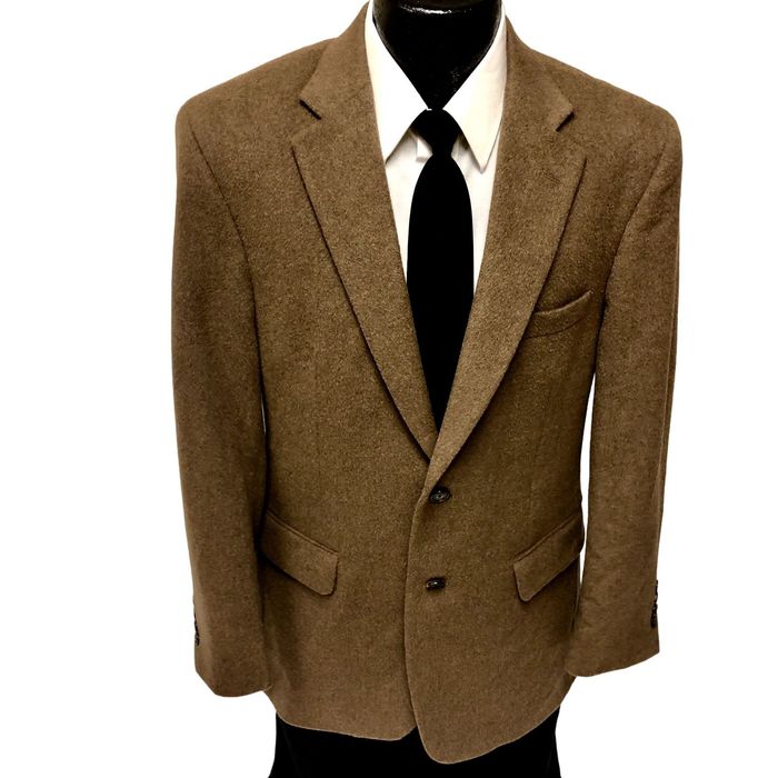 Jos. A. Bank Jos A Bank BROWN Sport Coat 2 BTN 100% CAMEL HAIR Jacket ...