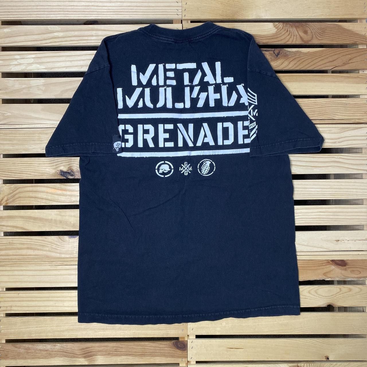 Metal Mulisha Vintage Metal Mulisha Grenade Black Motocross Tee Size Large Size US L / EU 52-54 / 3 - 2 Thumbnail