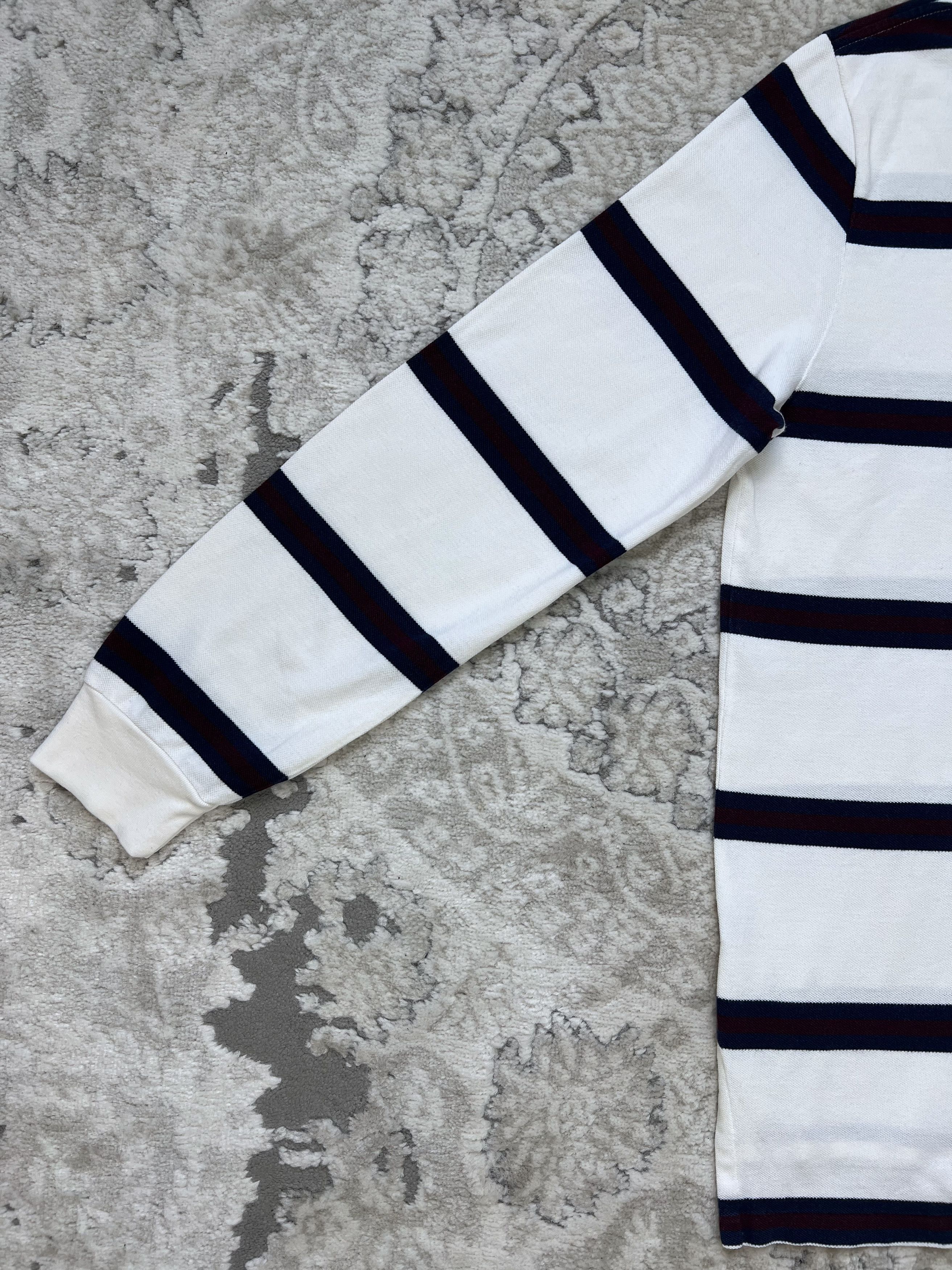 Polo Ralph Lauren Vintage Polo Ralph Lauren Striped Rugby Shirt Size US L / EU 52-54 / 3 - 11 Thumbnail