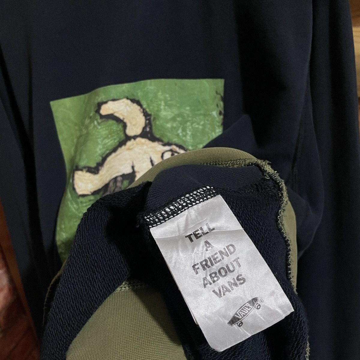 Vans Vans x Nigel Cabourn Anthracite Sweatshirt Size US L / EU 52-54 / 3 - 7 Thumbnail