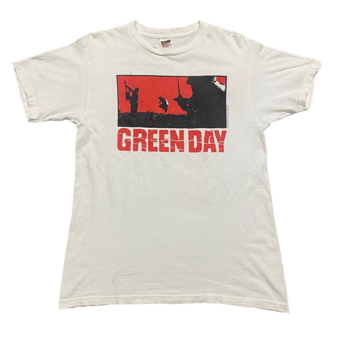 Vintage ©️2001 Vintage Green Day World Tour by Cinder Block Size US M / EU 48-50 / 2 - 1 Thumbnail