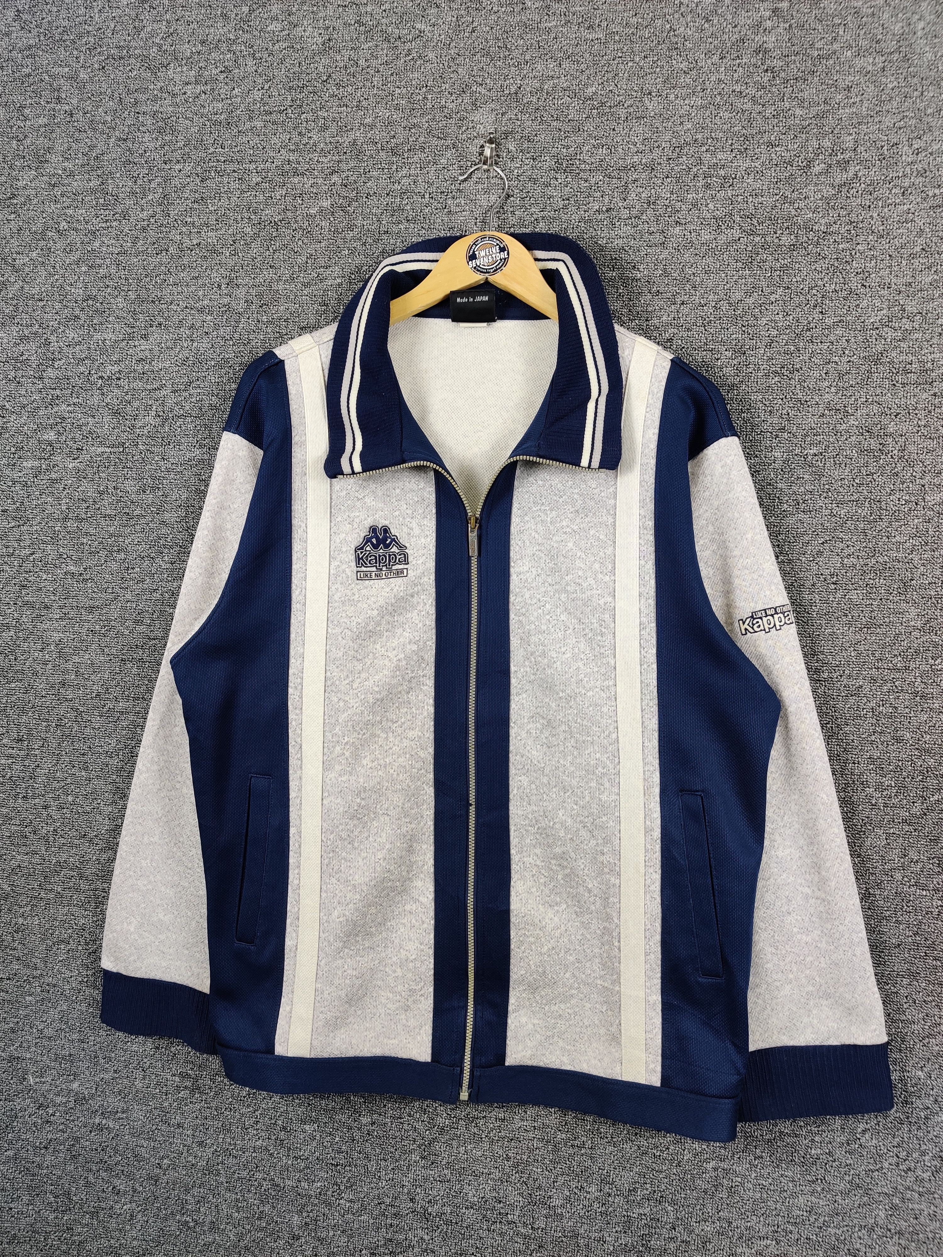 Kappa Vintage Kappa Like No Other Stripe Sweatshirt Nice Design Size US L / EU 52-54 / 3 - 3 Thumbnail