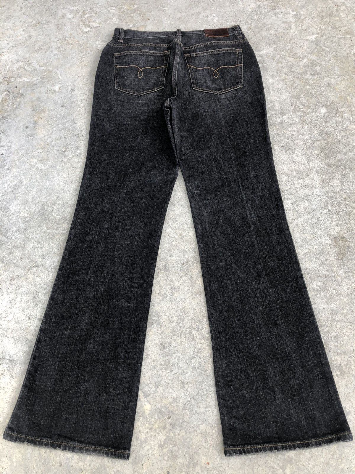 Ralph Lauren Japanese Lauren Flared Jeans Boro Patchwork Distressed Size US 30 / EU 46 - 2 Thumbnail