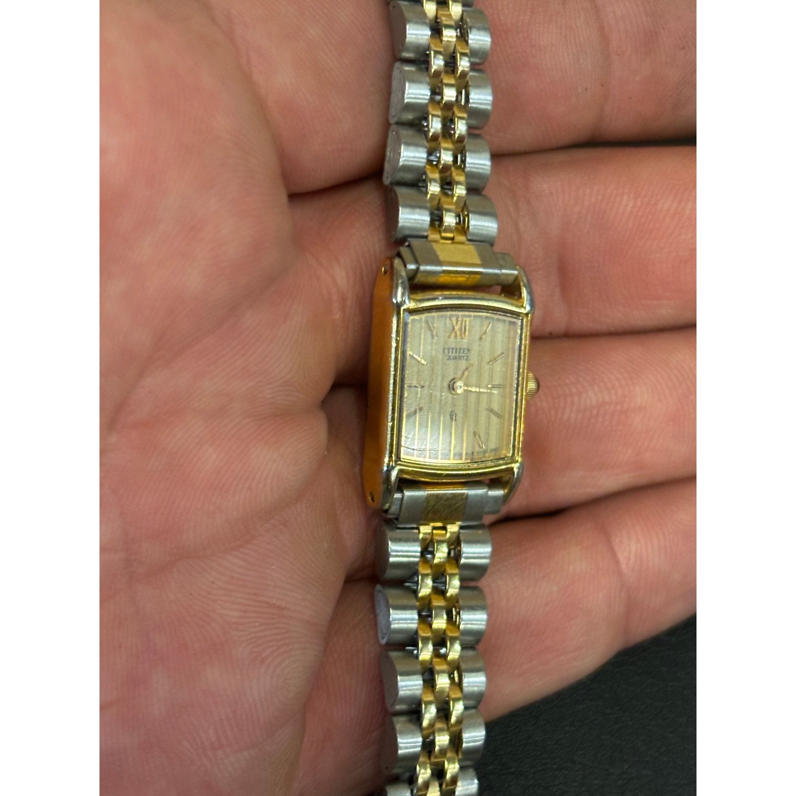 Citizen Vintage Citizen 3220-892542SMW 2-Tone Women’s Watch! Size ONE SIZE - 5 Thumbnail