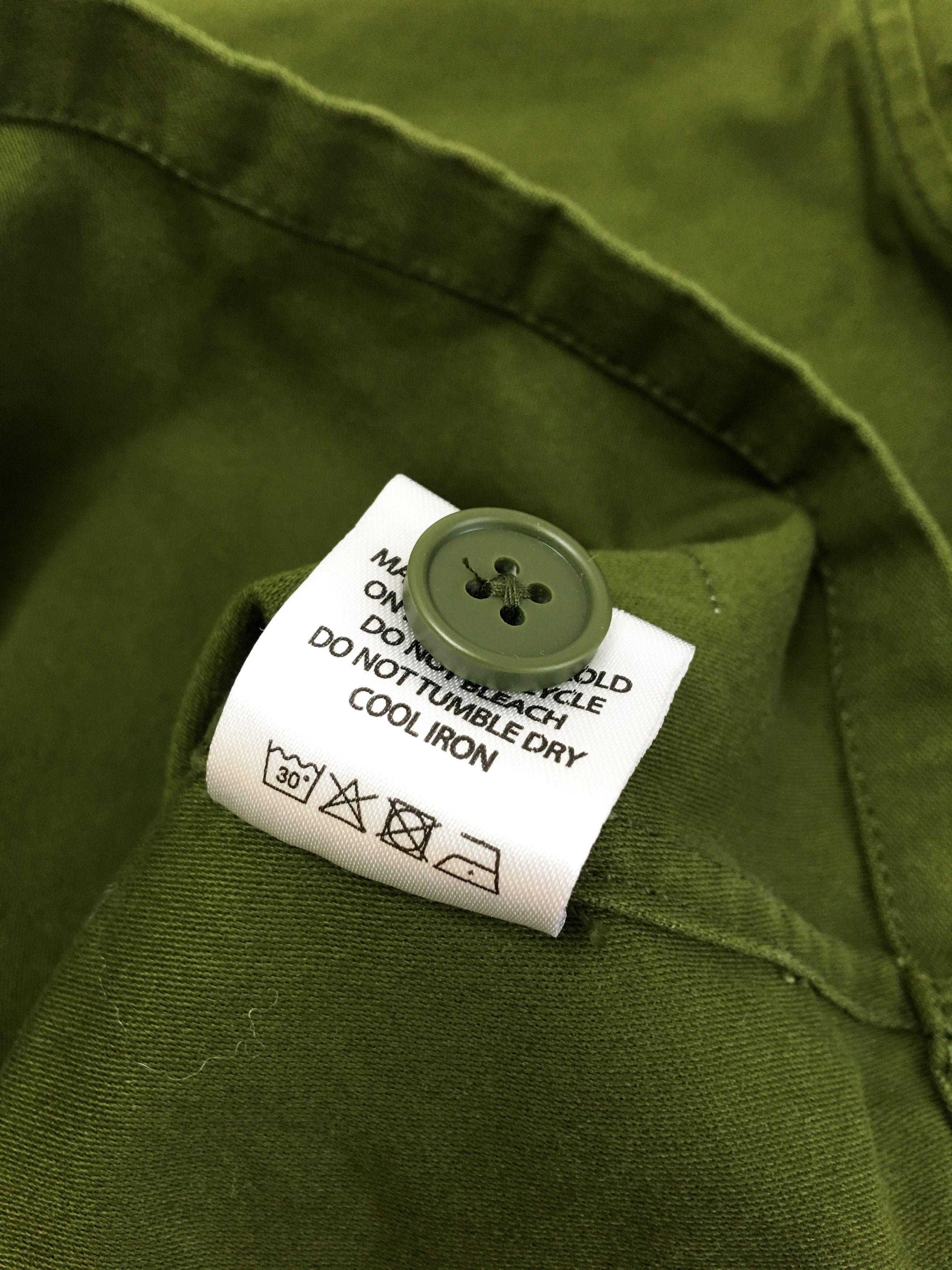 Undefeated Undefeated 5 Strike Sateen Baseball Jersey Large Olive Drab Size US L / EU 52-54 / 3 - 12 Thumbnail