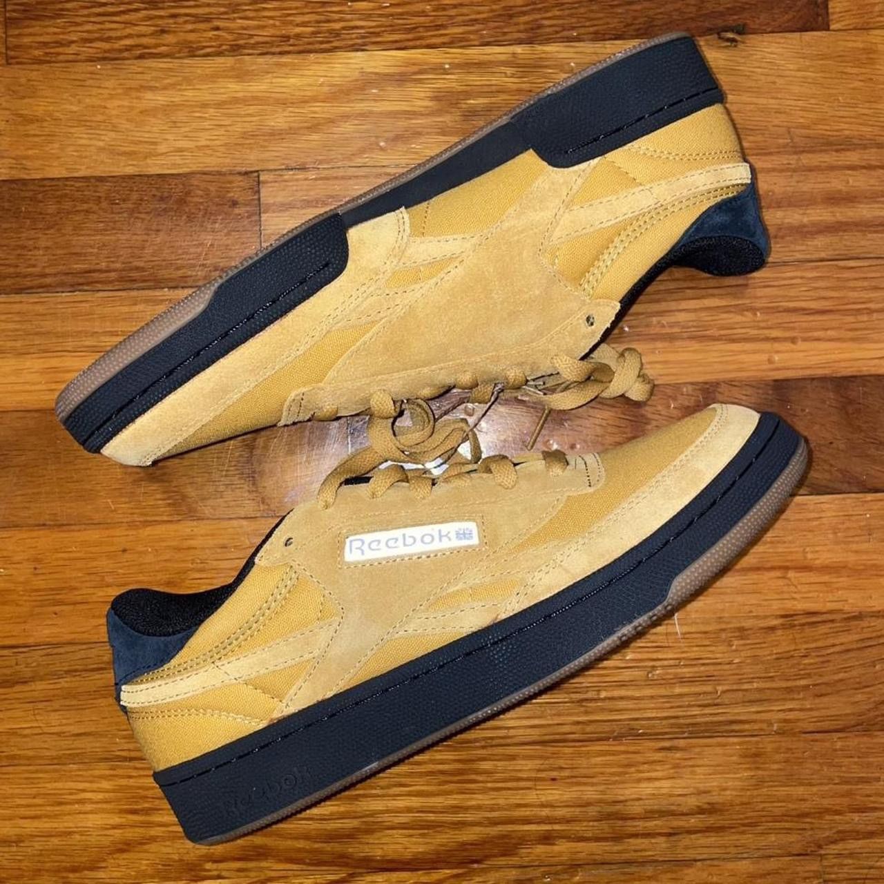 Reebok Reebok Club C Revenge Vintage 3M Reflective mustard yellow Size US 8 / EU 41 - 1 Thumbnail