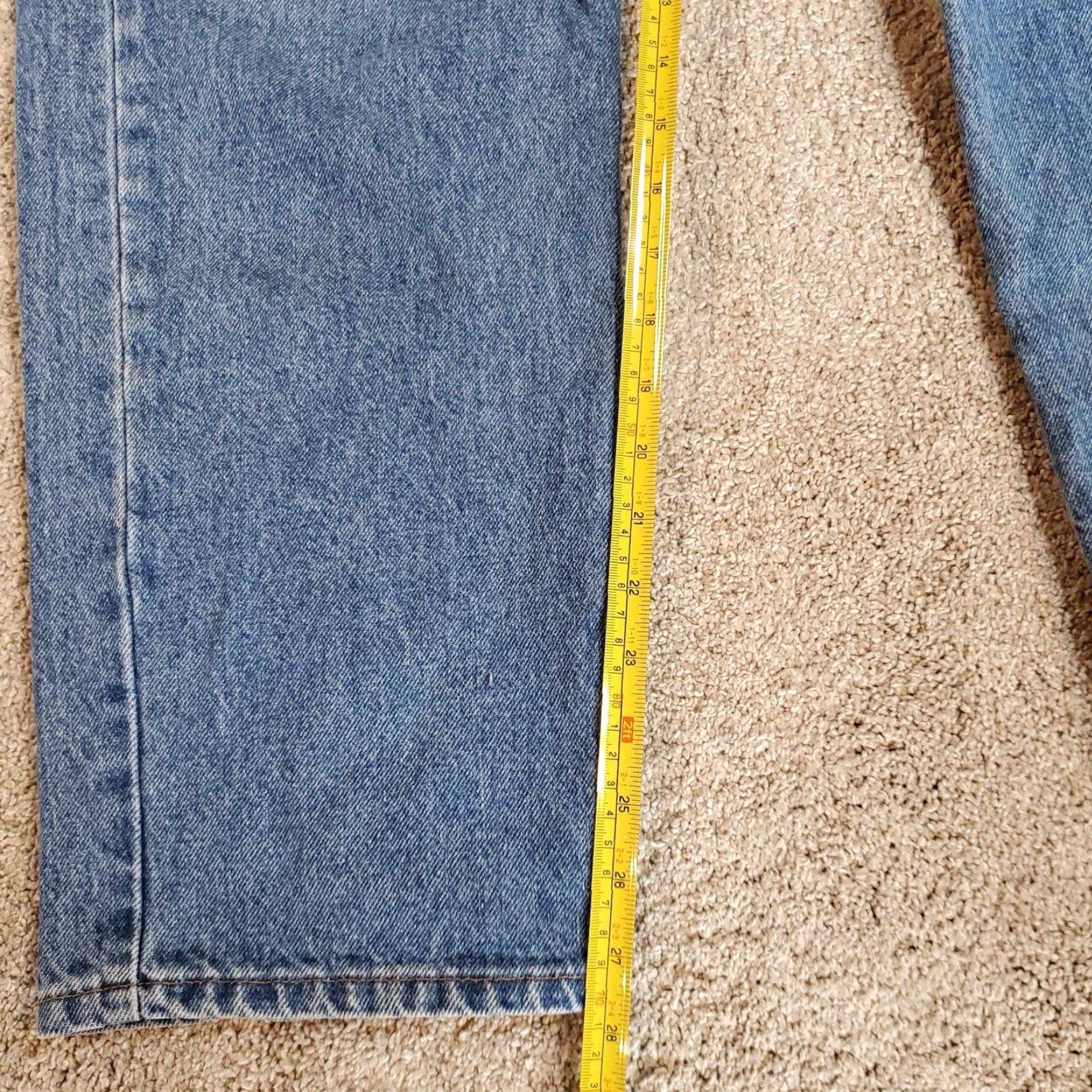 Levi's VINTAGE Levi's 505 Jeans Mens 38x30 Blue Denim Made In USA Jeans 90s Classic Outdoor Mens Size US 38 / EU 54 - 6 Thumbnail