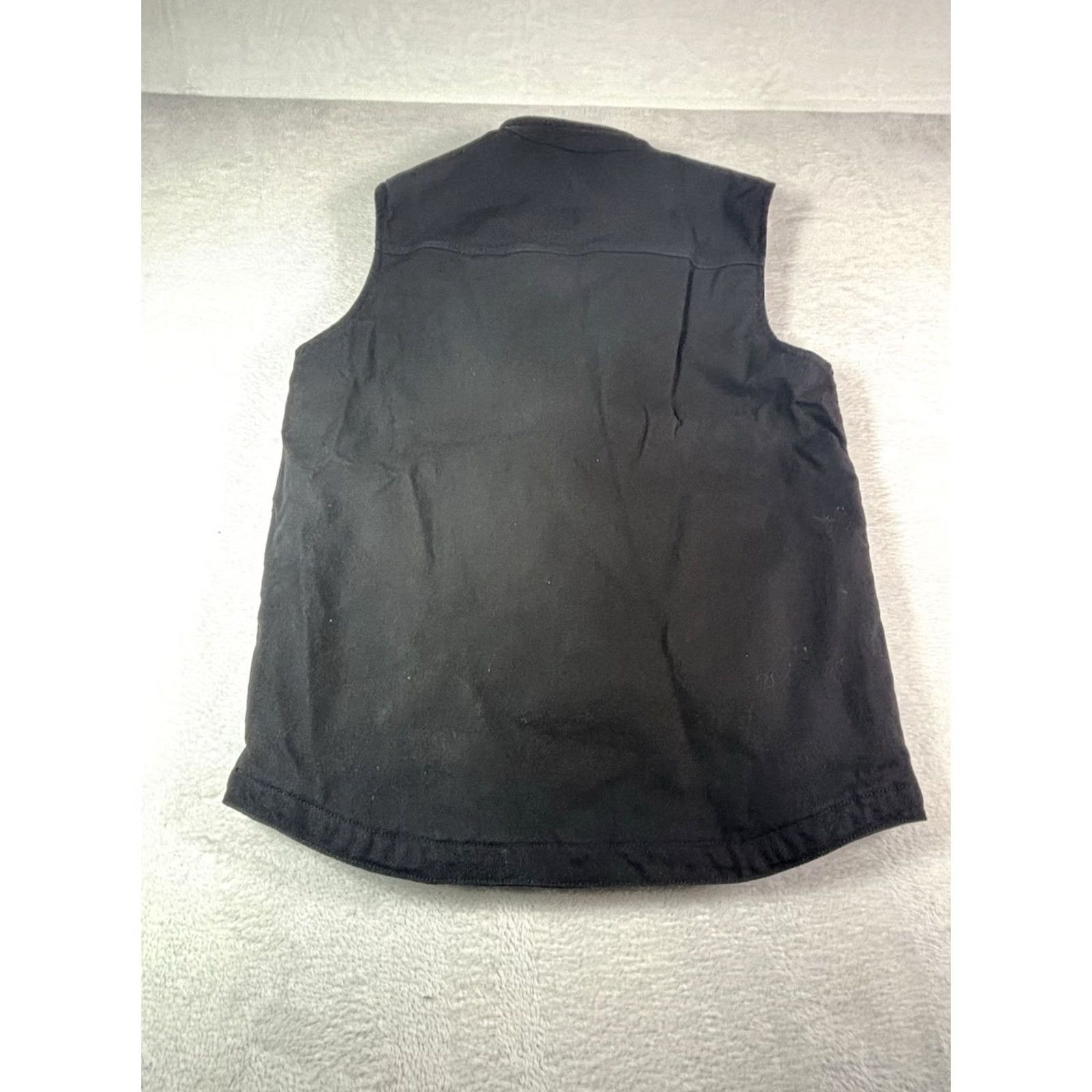 Vintage BRAHMA Vest Duck Canvas Outdoor Size Small 34-36 Black Hunting Hiking Workwear Mens Vest Size US S / EU 44-46 / 1 - 2 Thumbnail
