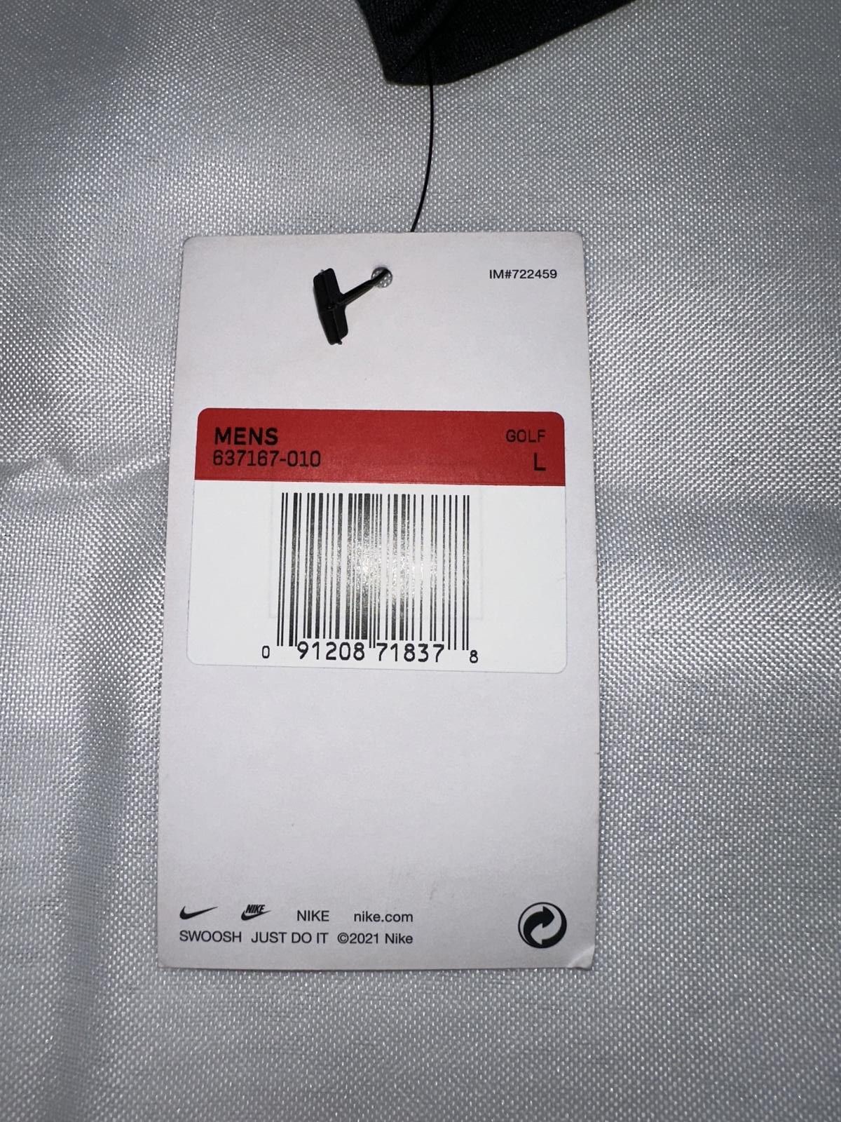 Nike Nike Golf Men’s Dri-FIT Vertical Mesh Gerber Polo Shirt Size US L / EU 52-54 / 3 - 10 Thumbnail