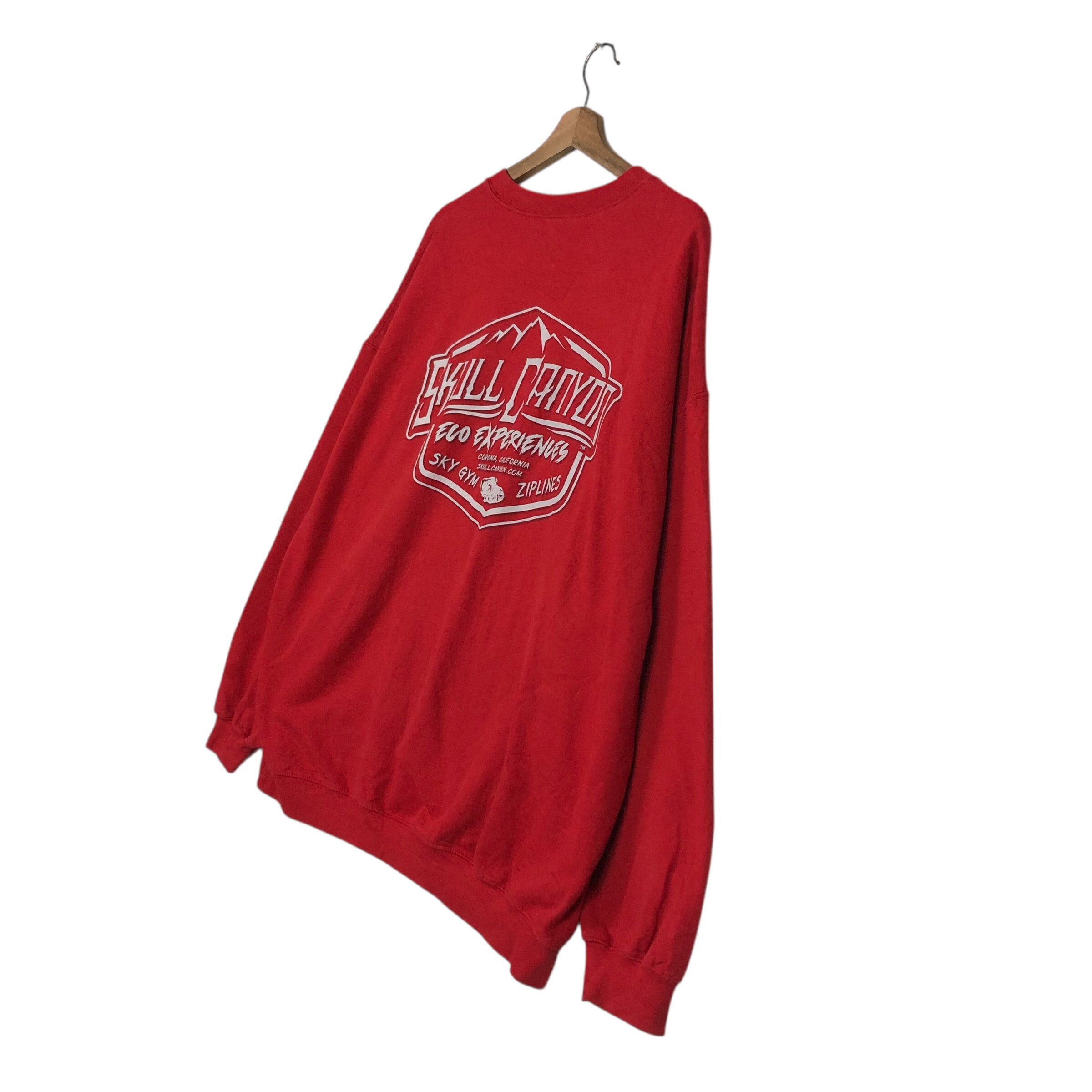 Japanese Brand 📌Vintage Sweatshirt Skull Canyon Gym Big Logo Size US XXL / EU 58 / 5 - 11 Thumbnail