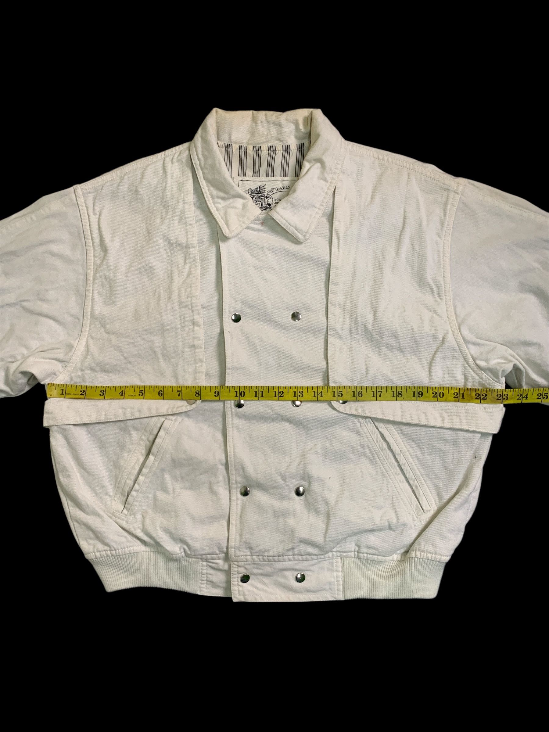 Japanese Brand Rare Design Vintage All Estero By M. Way Denim Jackets Size XL / US 12-14 / IT 48-50 - 7 Thumbnail