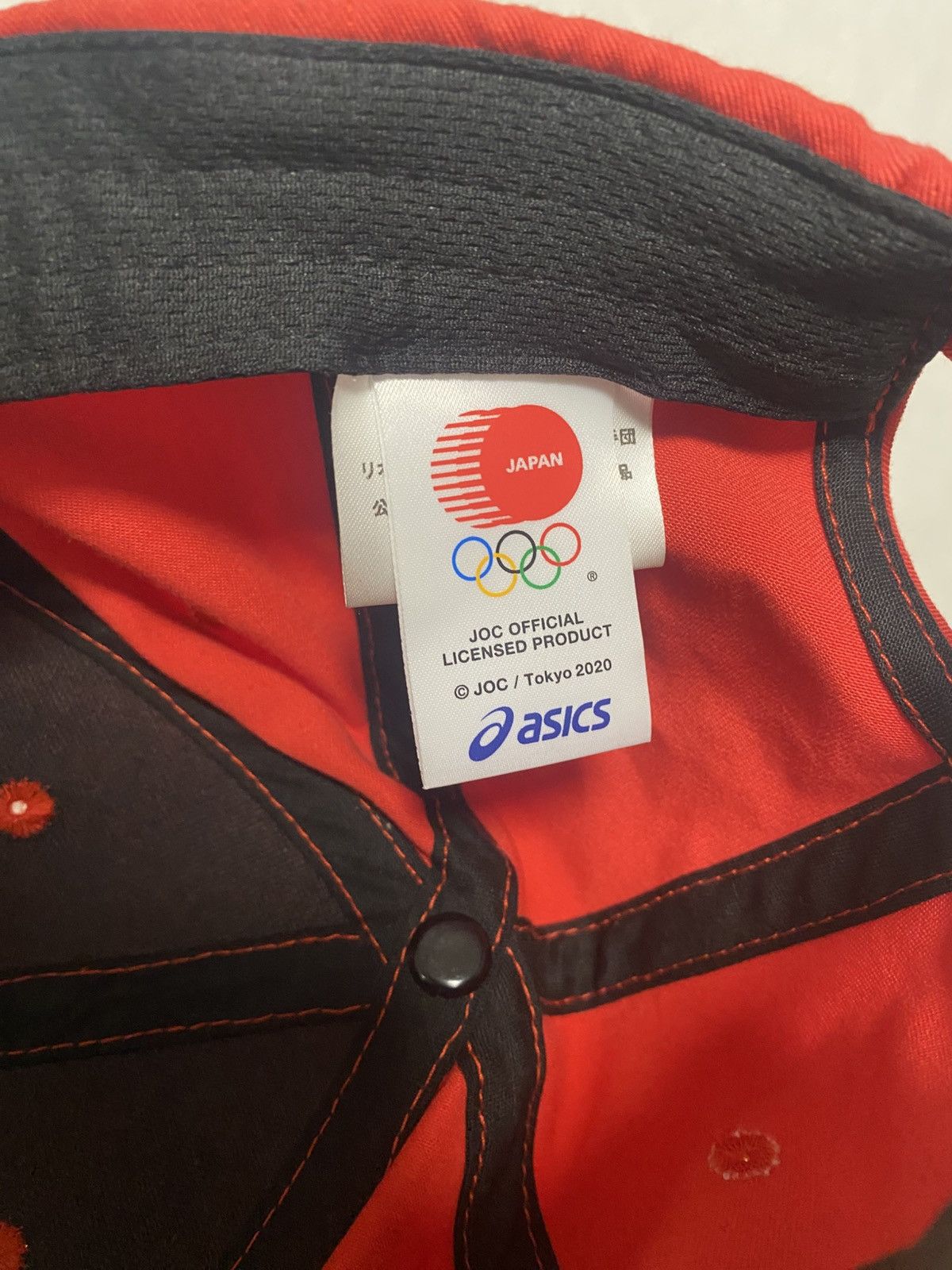 Asics × Japanese Brand ASICS Japan Olympic Games Cap Tokyo 2020 Size ONE SIZE - 7 Thumbnail