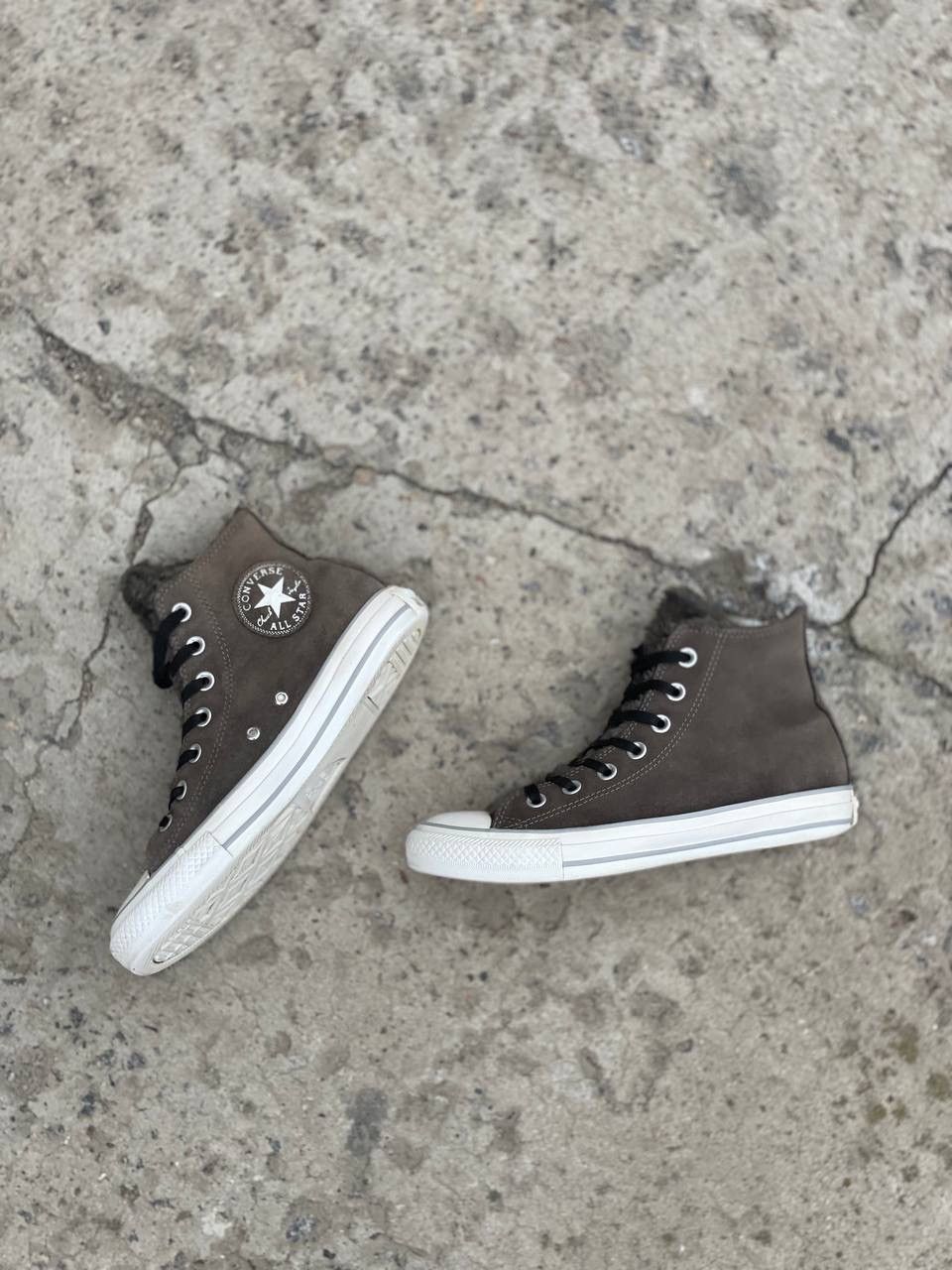 20471120 Converse Chuck Taylor women's winter sneakers with lining Size US 7.5 / IT 37.5 - 2 Thumbnail