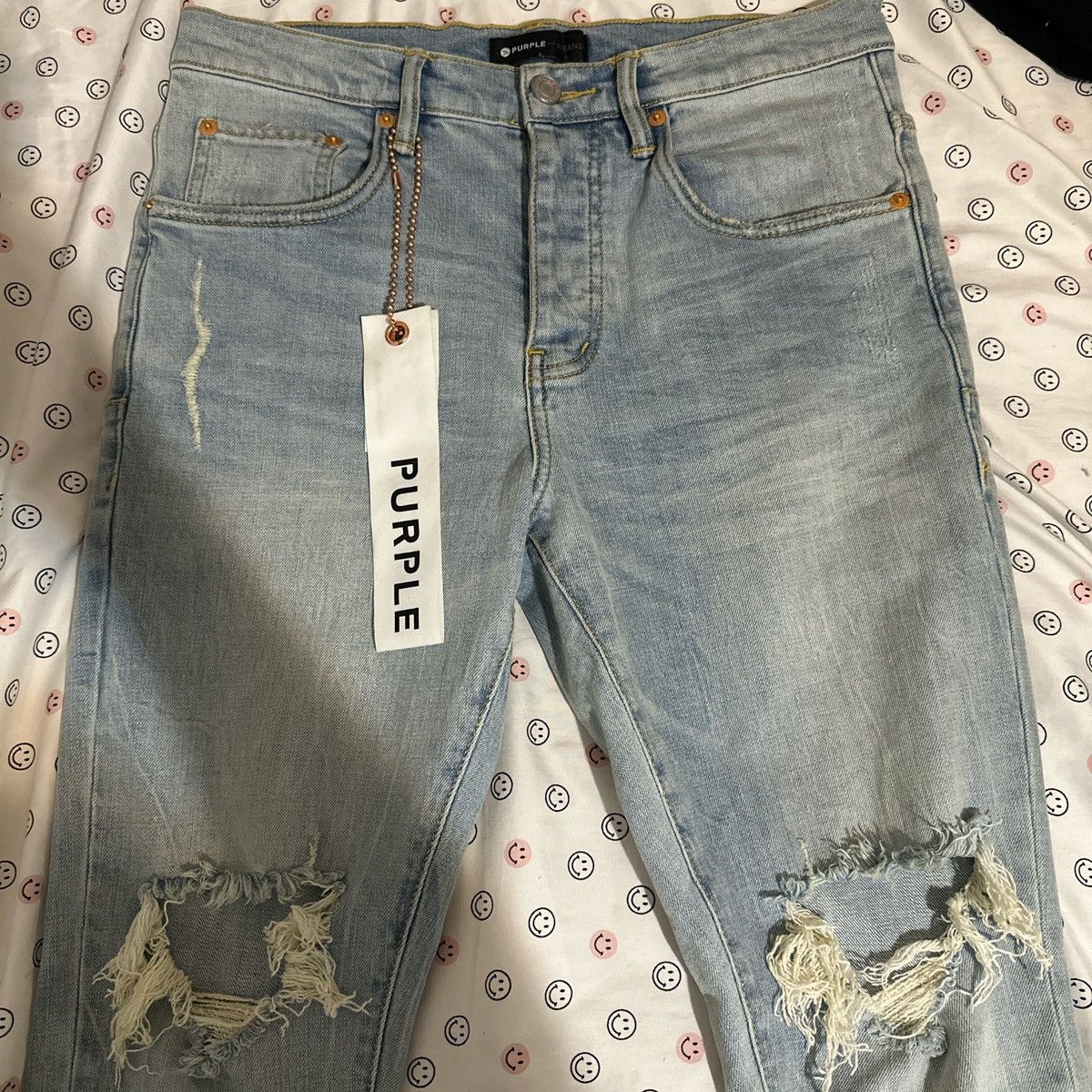 Purple Brand Purple brand distressed style NO.P002 Size US 29 - 1 Thumbnail