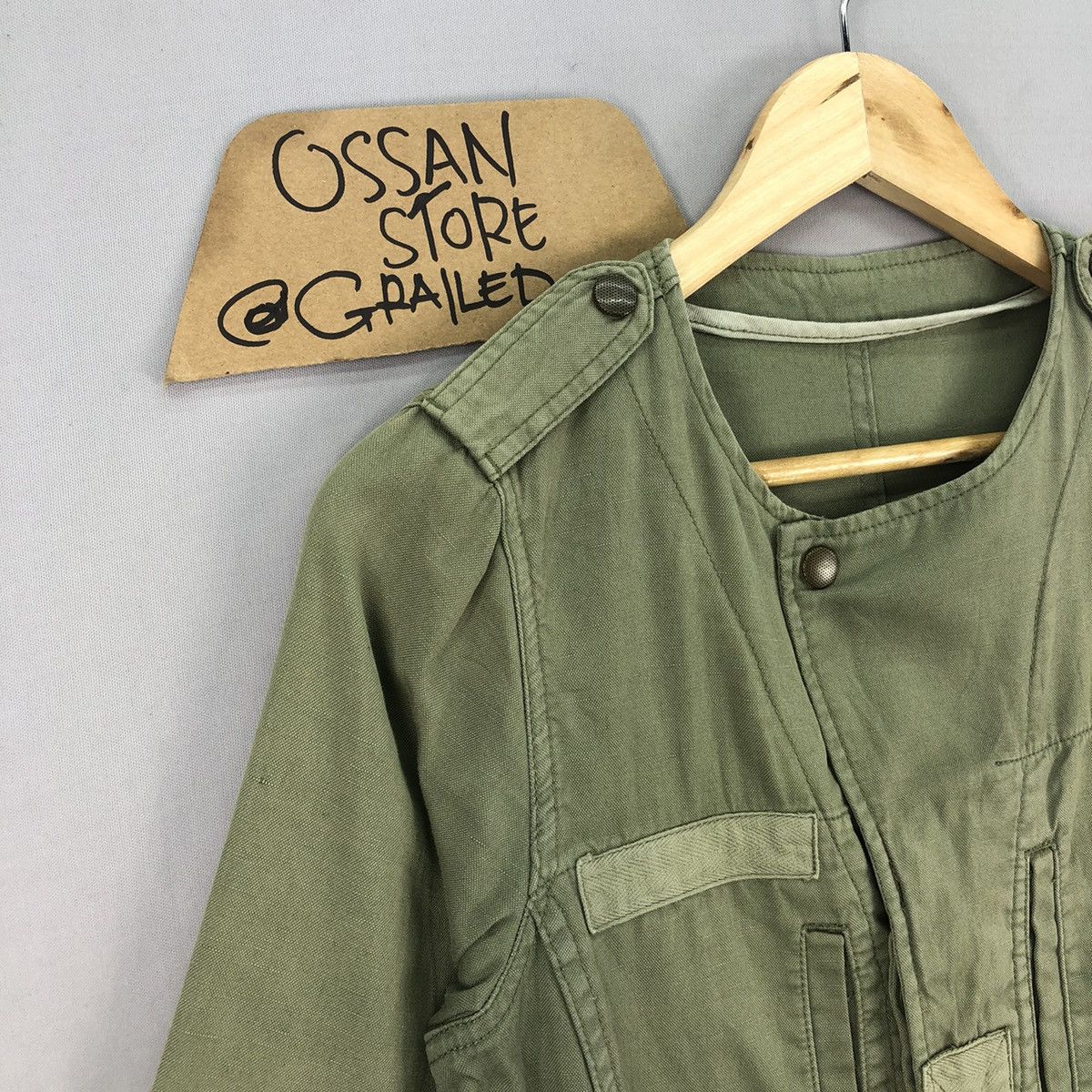 ADAM ET ROPE Vintage Adam Et Rope Military Inspired Long Jacket Size XS / US 0-2 / IT 36-38 - 2 Thumbnail