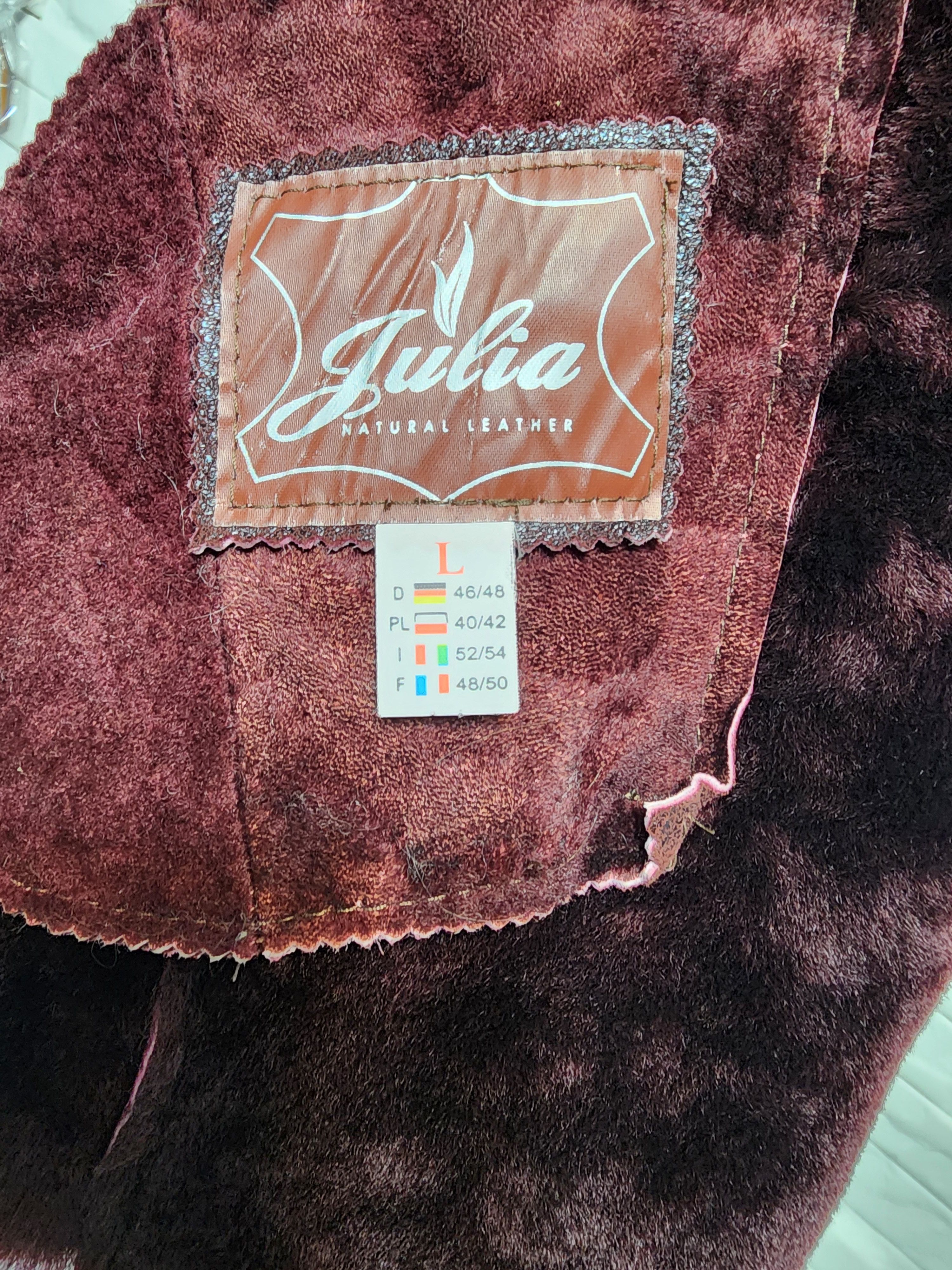 Genuine Leather Women's Brown Sheepskin Coat: Genuine Fur Collar Size M / US 6-8 / IT 42-44 - 8 Thumbnail