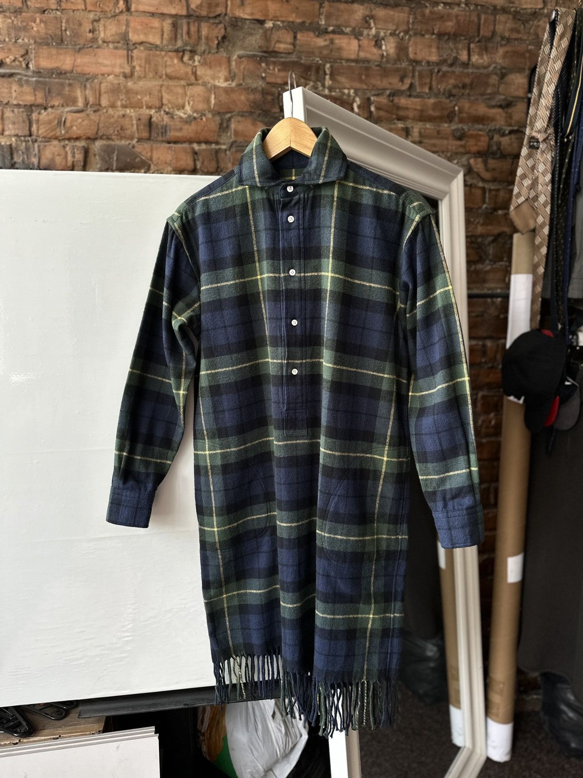 Polo Ralph Lauren × RRL Ralph Lauren 🔥Women’s Polo Ralph Lauren Plaid Cotton Shirdress RRP: 380$ Size S / US 4 / IT 40 - 5 Thumbnail