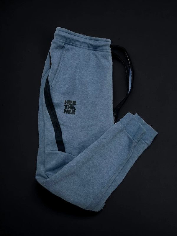 Nike Nike Tech Fleece x Hertha Berlin Sweatpants- Baby Blue - M Size US 32 / EU 48 - 2 Thumbnail