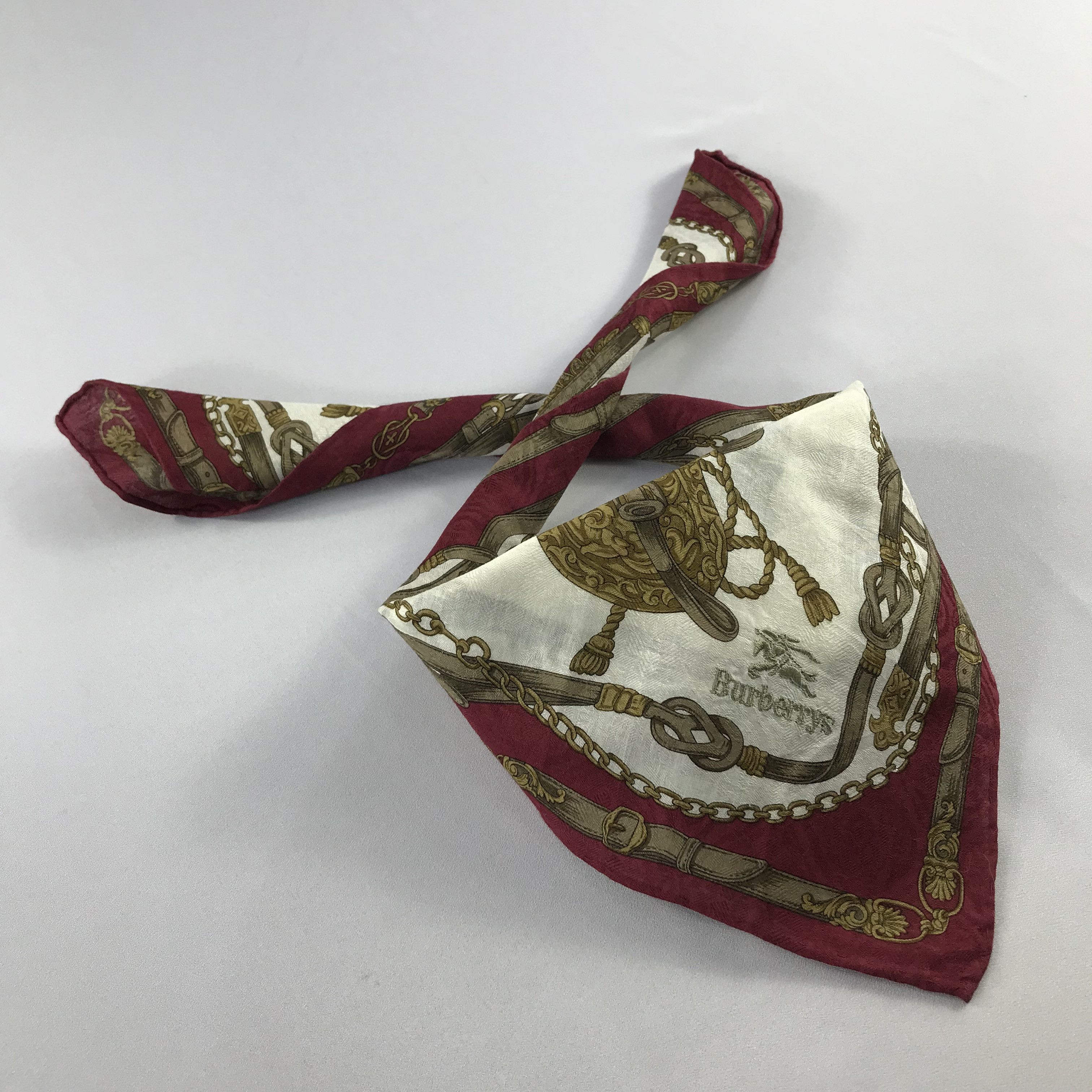 Burberry Burberry Handkerchief / Bandana / Neckerchief C679 Size ONE SIZE - 2 Thumbnail
