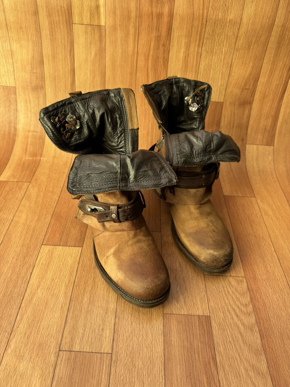 A.S.98 🔥 A.S 98 made like guidi , kmri boots Size US 8 / EU 41 - 5 Thumbnail