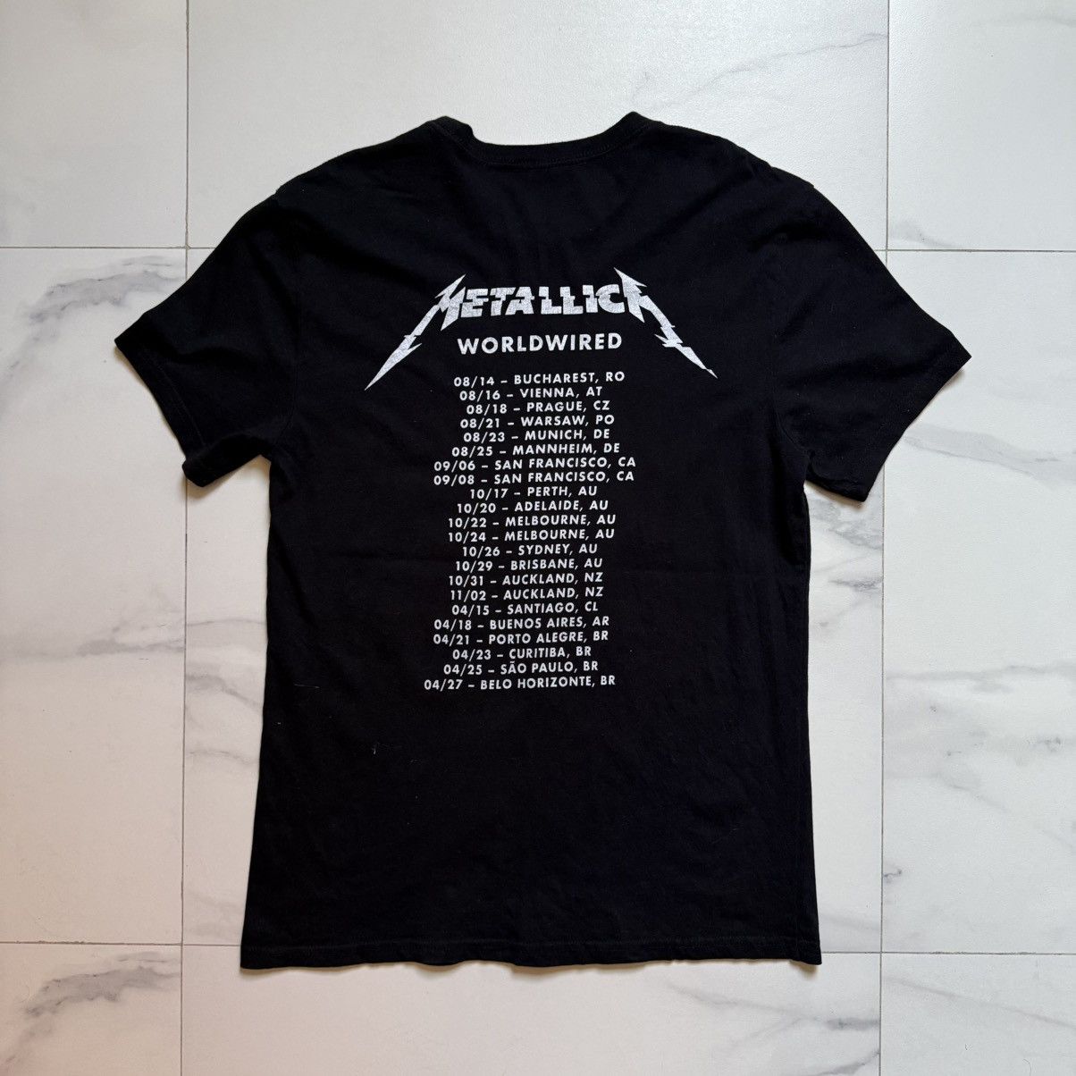 Metallica Metallica The Four Horsemen World Wired Tour T-Shirt Size US M / EU 48-50 / 2 - 3 Thumbnail
