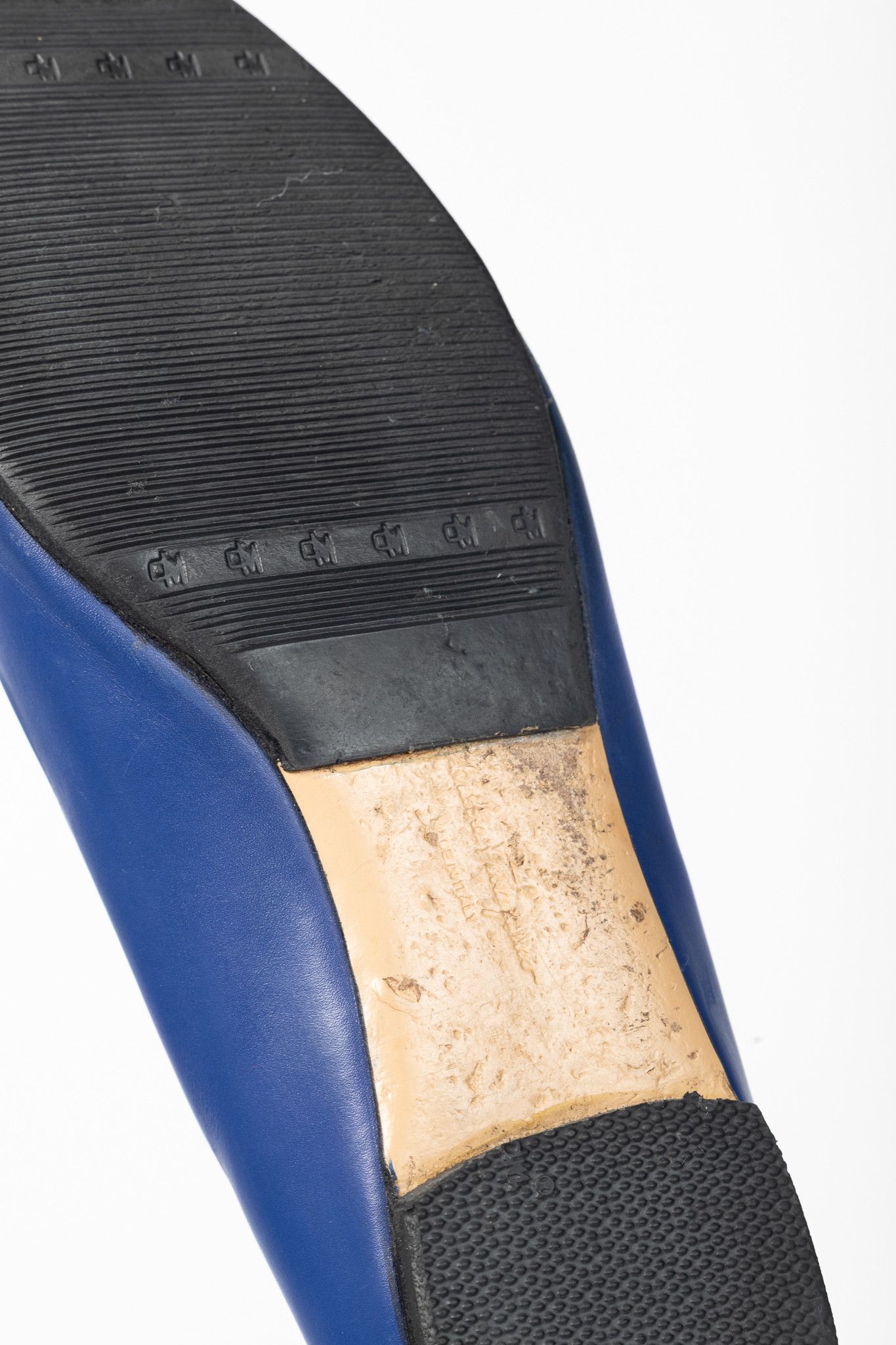 Salvatore Ferragamo Salvatore Ferragamo Varina Blue Leather Bow Ballet Flats Size US 9.5 / IT 39.5 - 6 Thumbnail