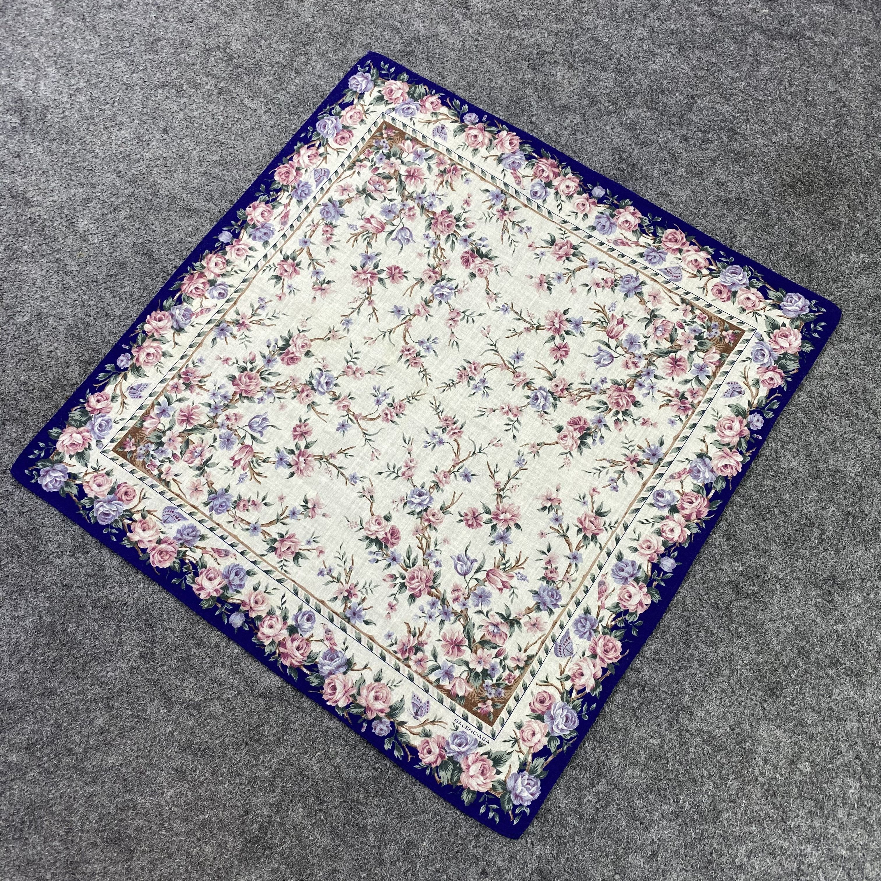 Balenciaga Balenciaga Handkerchief/Neckerchief/Bandanna-B1003 Size ONE SIZE - 4 Thumbnail