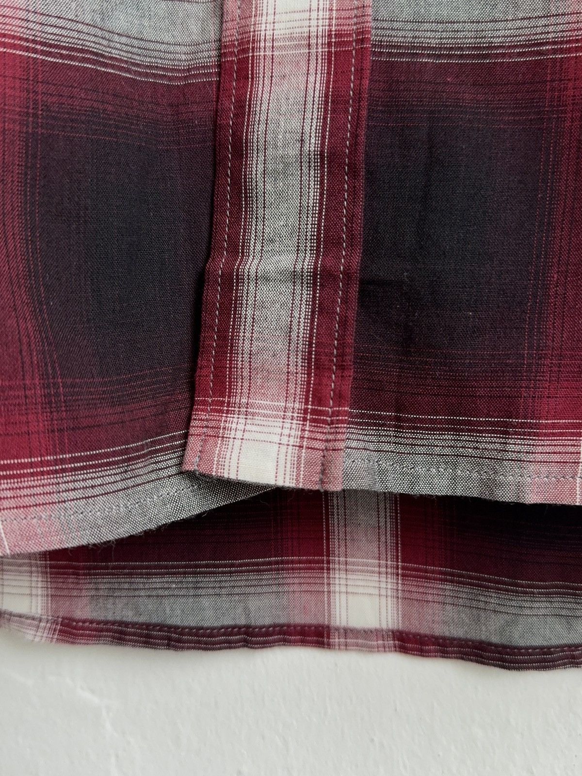 Saint Laurent Paris 2014 Saint Laurent Hedi Slimane era Check Shirt Size US M / EU 48-50 / 2 - 7 Thumbnail