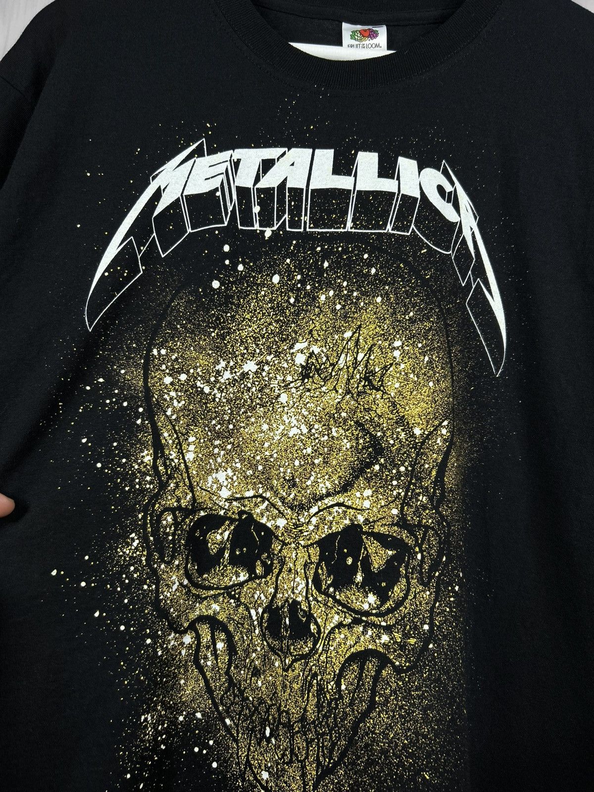 Band Tees Vintage Metallica 2011 Skull Band T-Shirt Size L Size US L / EU 52-54 / 3 - 6 Thumbnail