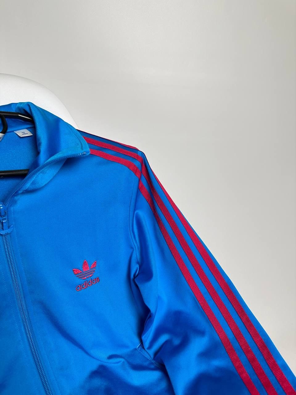 Adidas × Vintage BALENCIAGA STYLE ADIDAS Blue FULL ZIP Size S / US 4 / IT 40 - 3 Thumbnail