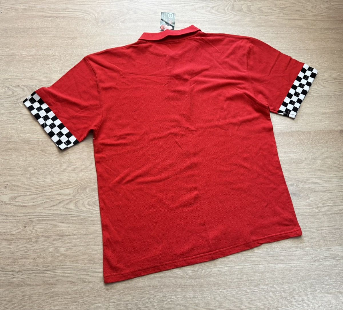 Marlboro Vintage Michael Schumacher Formula 1 Ferrari Red Polo Shirt Size US XXL / EU 58 / 5 - 3 Thumbnail