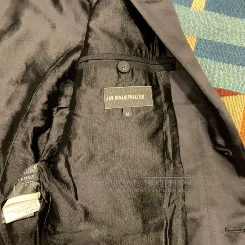 Ann Demeulemeester Ann Demeulemeester Wool Blazer M. Size US M / EU 48-50 / 2 - 3 Thumbnail