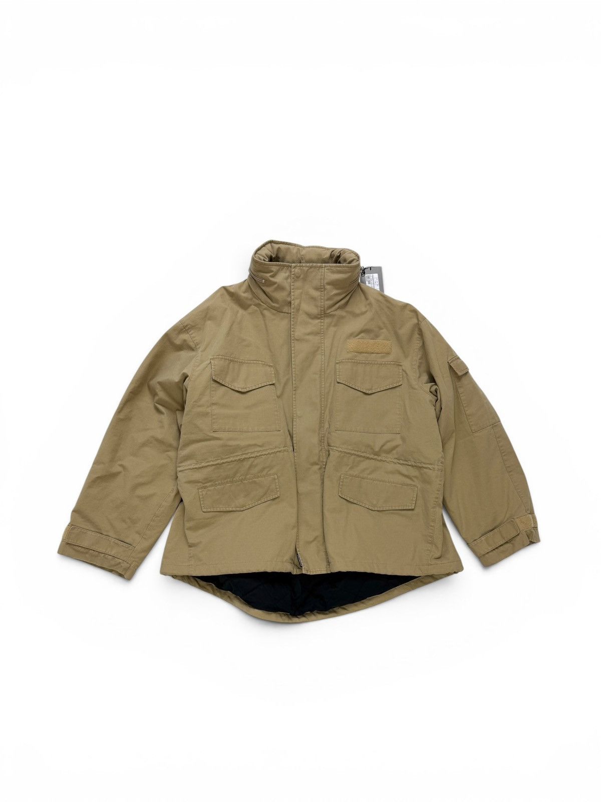 Balenciaga Balenciaga C Shape Military Ripstop Jacket Size US M / EU 48-50 / 2 - 1 Thumbnail