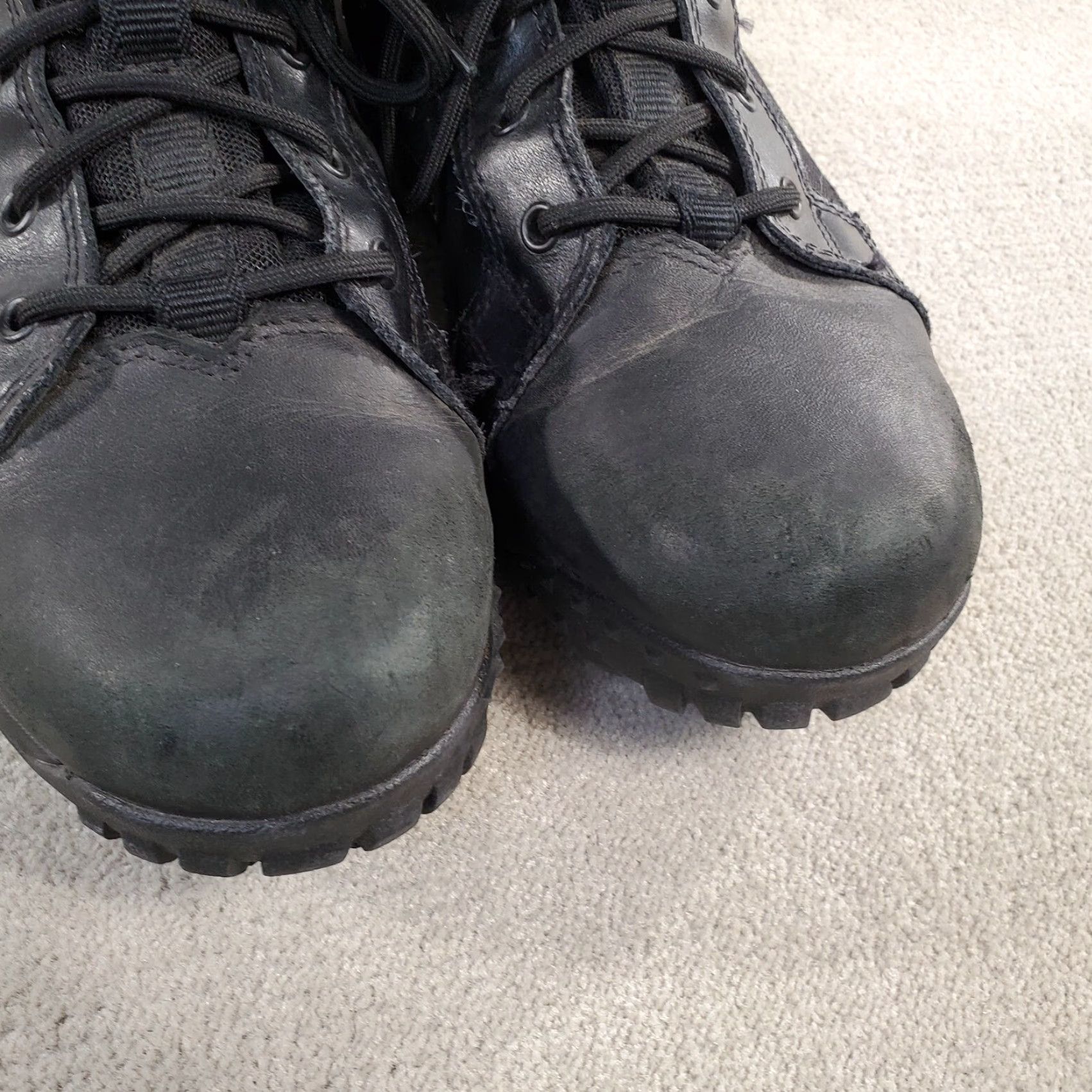 Vintage 5.11 Tactical Boots Mens 11 Black Leather 6" Military Outdoor Police ST A/T 6 SZ Boots Size US 10 / EU 43 - 4 Thumbnail