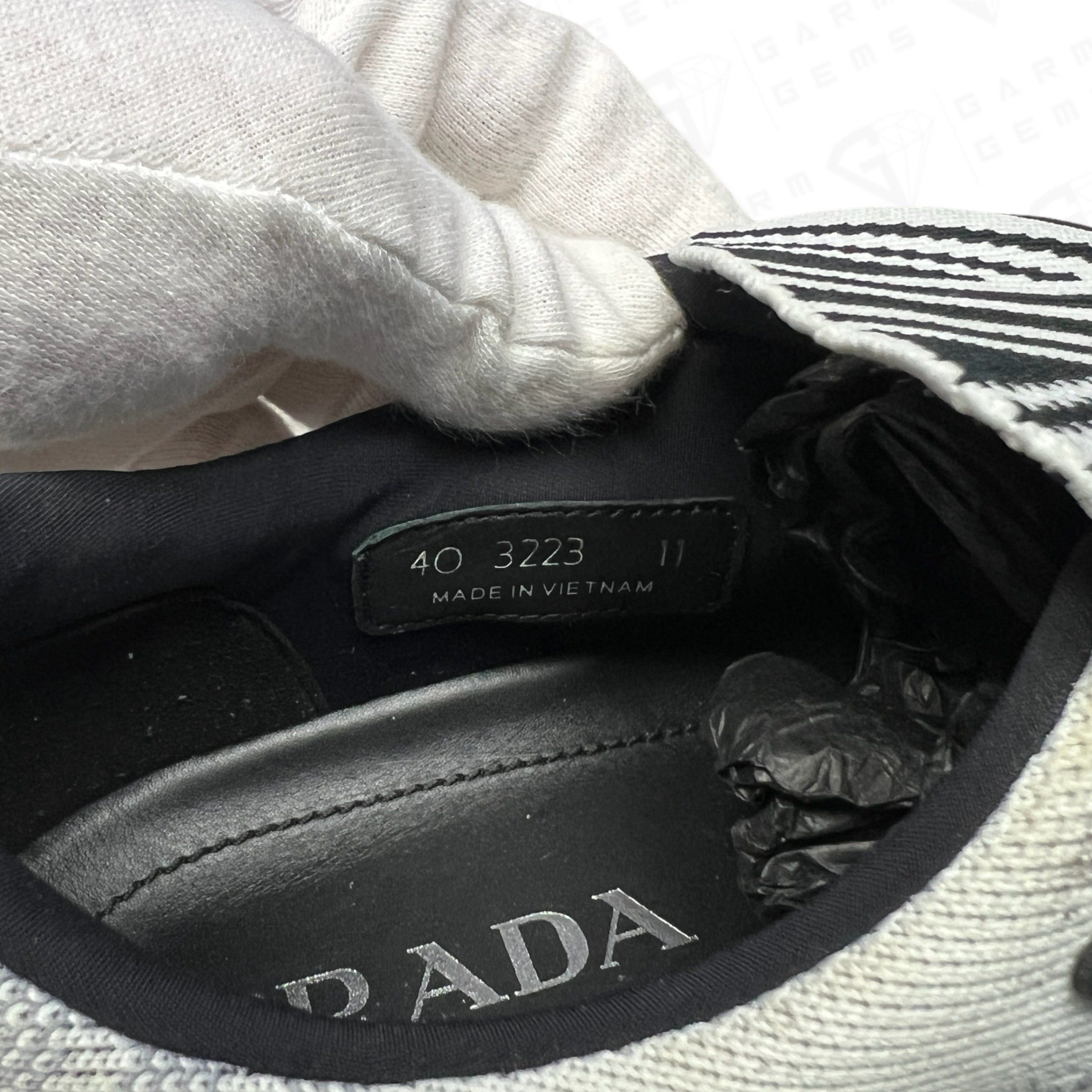 Prada Prada Knit Low Top Trainers Size US 12 / EU 45 - 10 Thumbnail