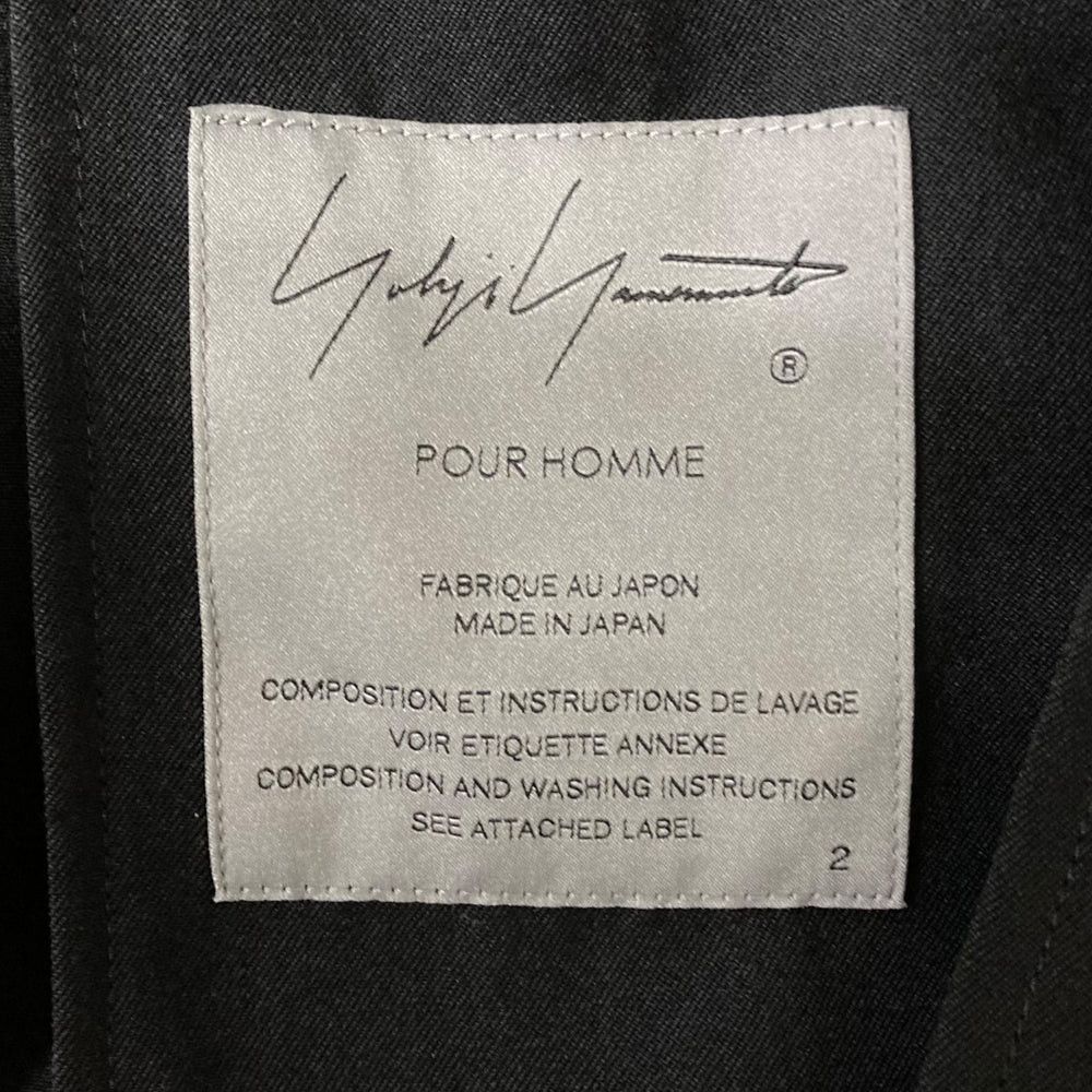 Yohji Yamamoto Yohji Yamamoto pour homme black wool, cupra jacket Size US M / EU 48-50 / 2 - 7 Thumbnail