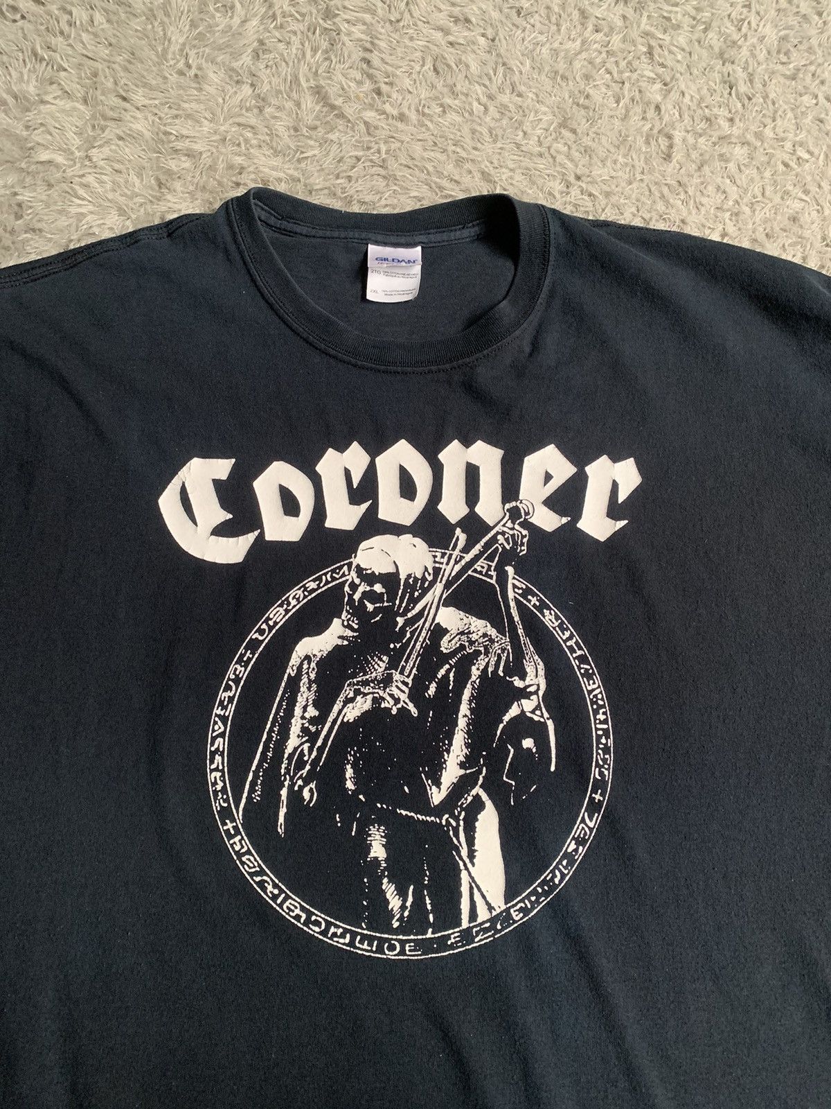Band Tees 00s Coroner Punishment For Decadence Tee Thrash Metal Size US XXL / EU 58 / 5 - 2 Thumbnail