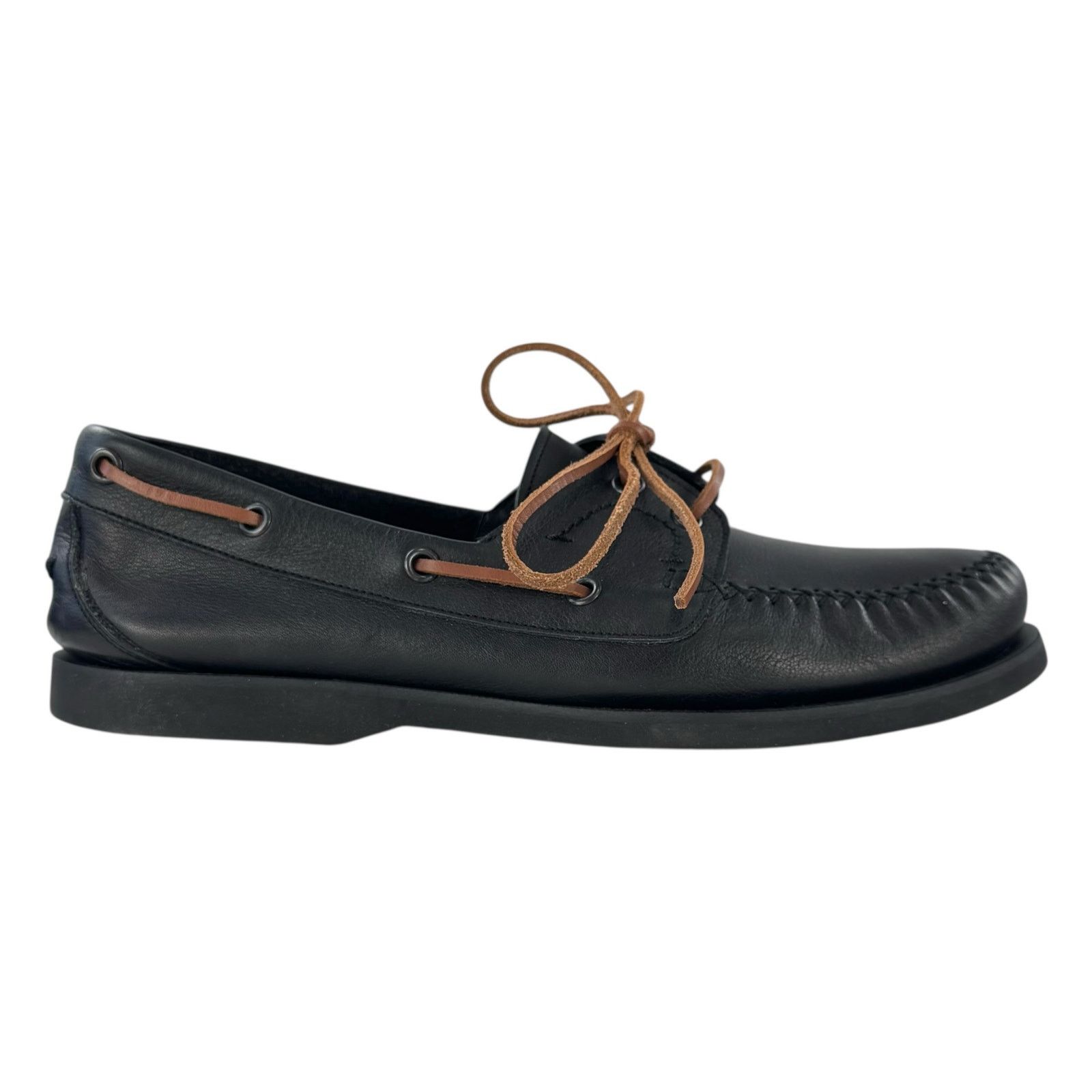 Bottega Veneta Bottega Veneta Leather Boat Shoes Size US 8 / EU 41 - 7 Thumbnail