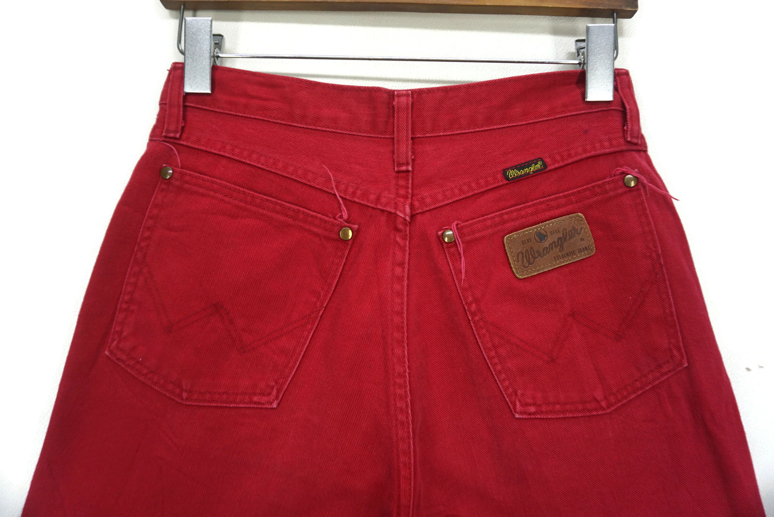 Wrangler Vintage Wrangler Jeans fit W29xL27.5 Blue Bell High-Waisted Size 25" / US 0 / IT 36 - 7 Thumbnail