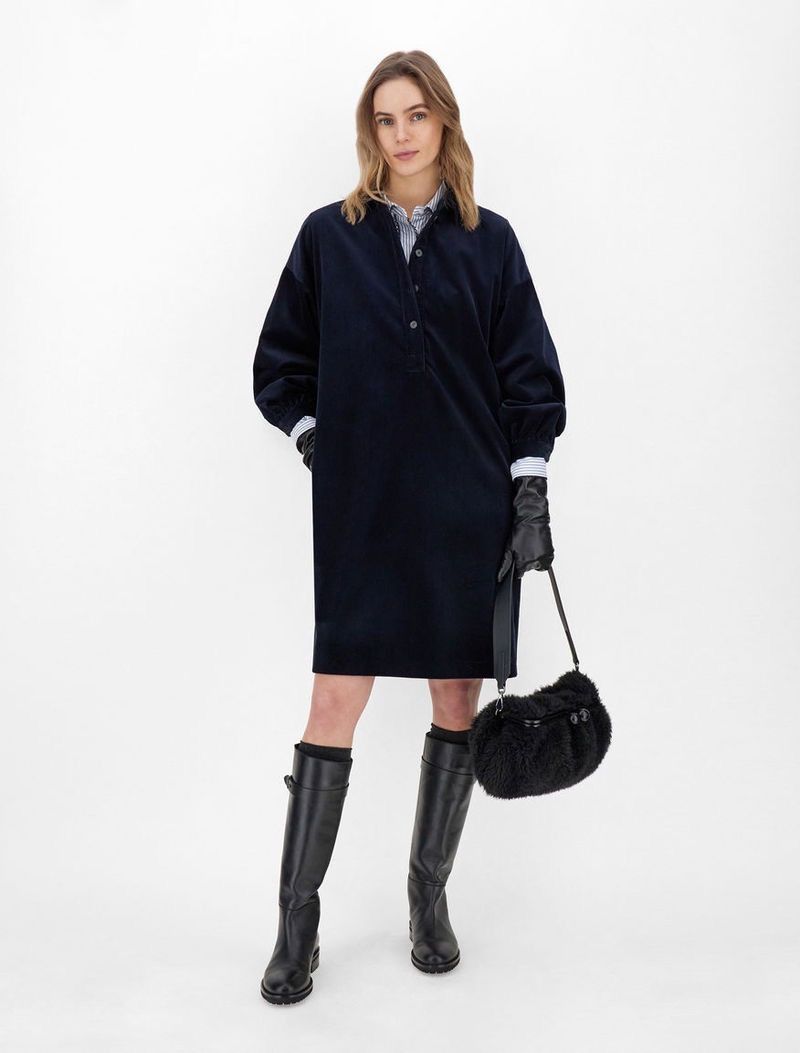 Max Mara × Weekend Max Mara Max Mara Weekend Cotton Shirt Dress Size L / US 10 / IT 46 - 4 Thumbnail