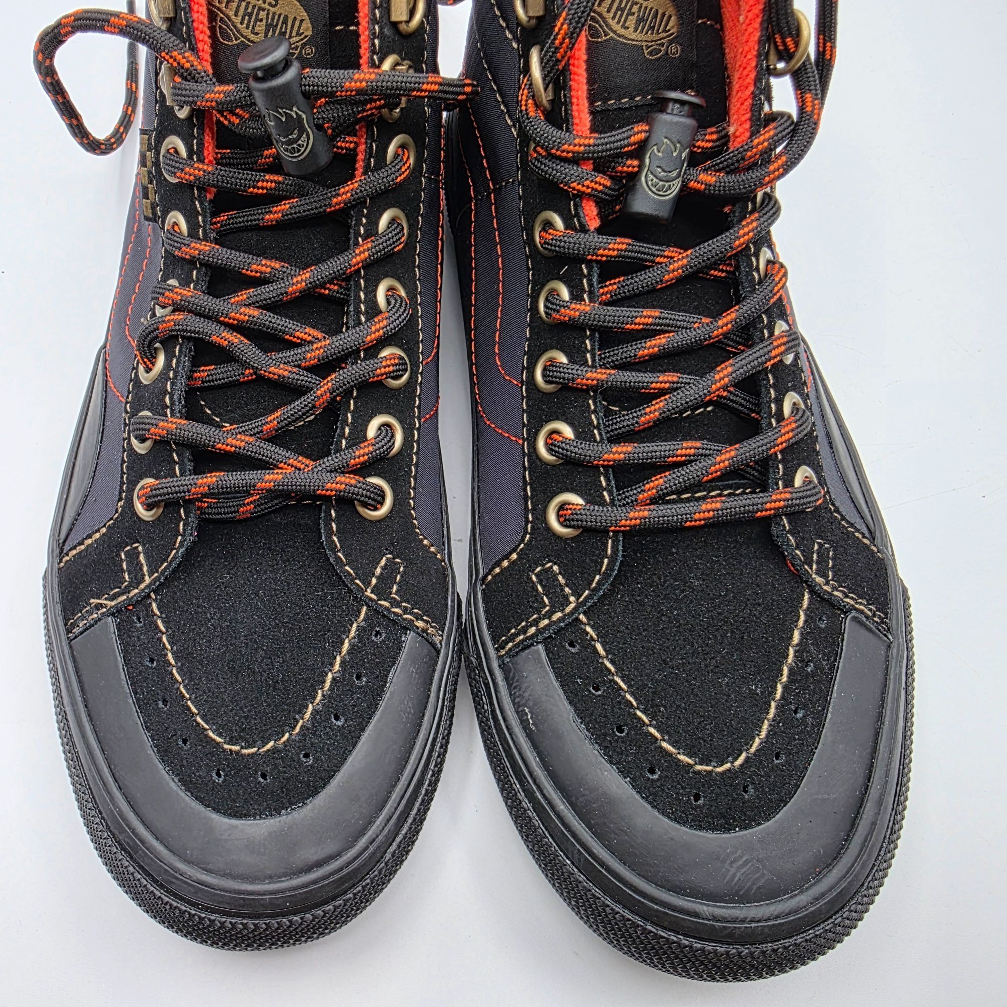 Vans Vans Sk8-Hi Reissue X Spitfire Wheels Mens Size 7.5 Black Re Size US 7.5 / EU 40-41 - 10 Thumbnail