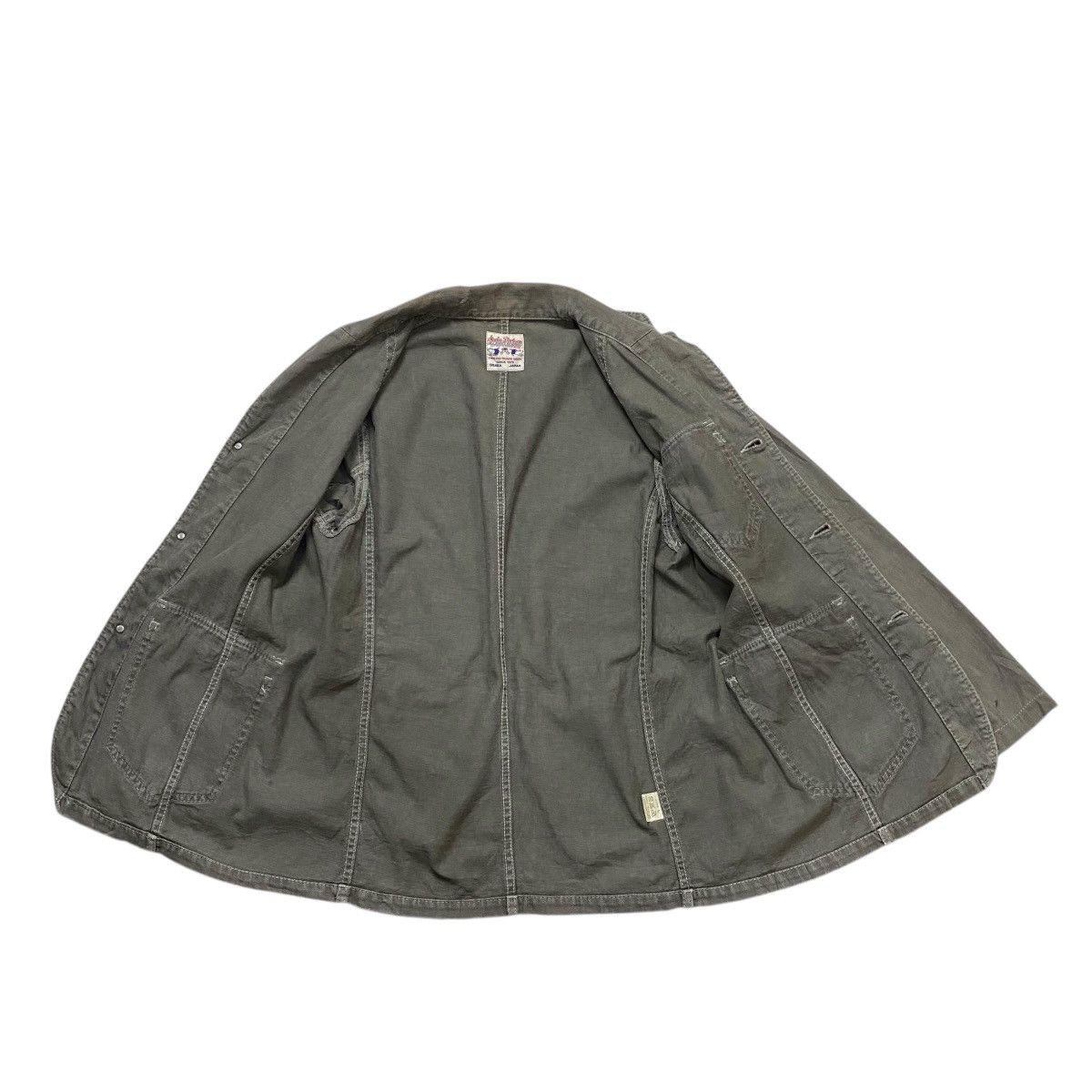Japanese Brand Studio D Artisan Union Made Button Up Thick chore Jacket Size US M / EU 48-50 / 2 - 3 Thumbnail