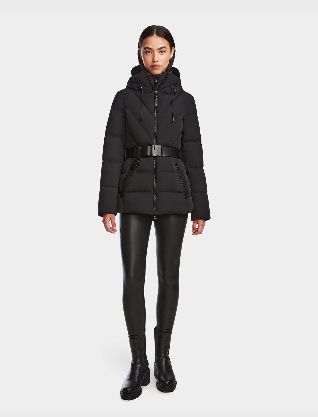 Rudsak BRAND NEW-RUDSAK ENZAH WOMEN'S QUILTED DOWN PUFFER WITH HOOD Size XXL / US 16-18 / IT 52-54 - 3 Thumbnail